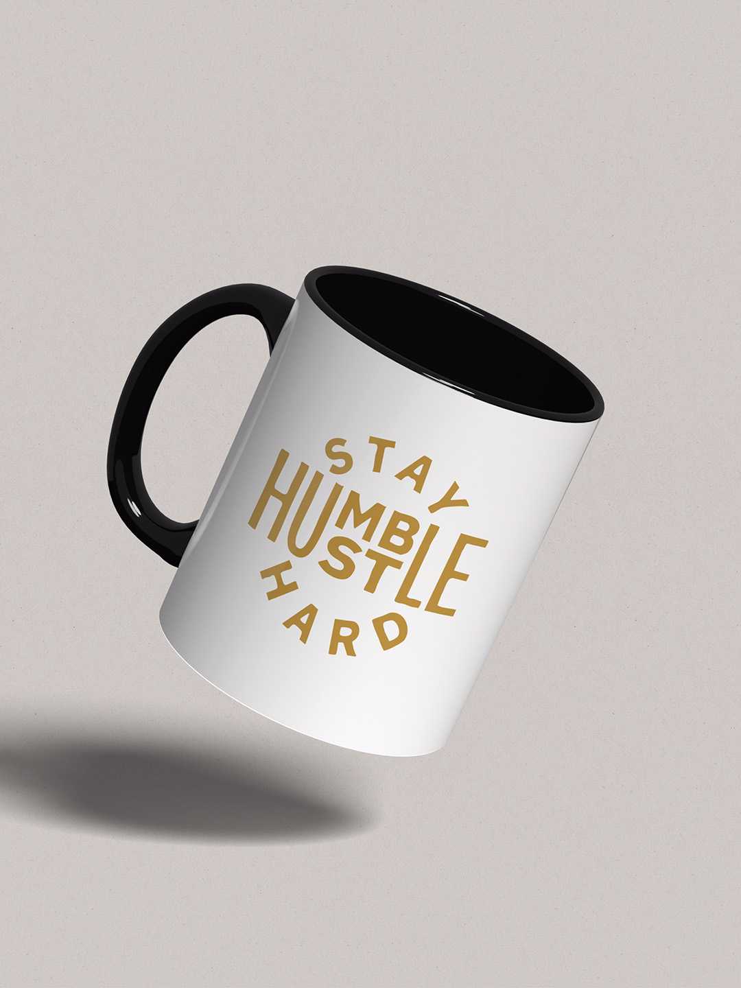 STAY HUMBLE Graphic Printed Ceramic Mug