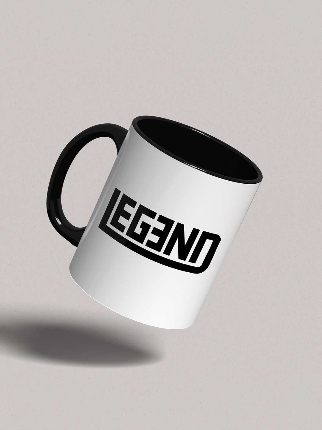 LEGEND Graphic Printed Ceramic Mug