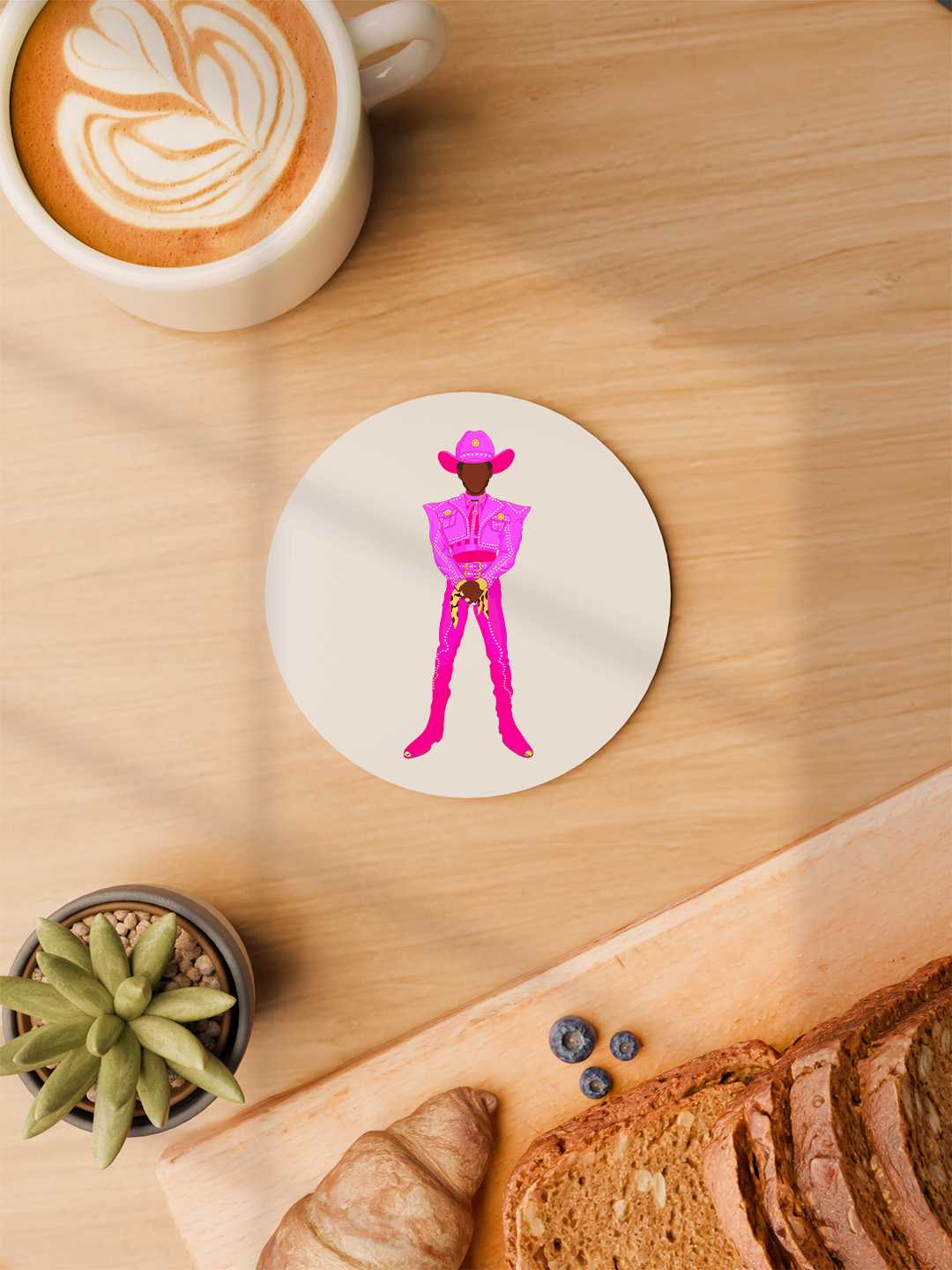 Lil Nas X Graphic Coasters - Pack of 6