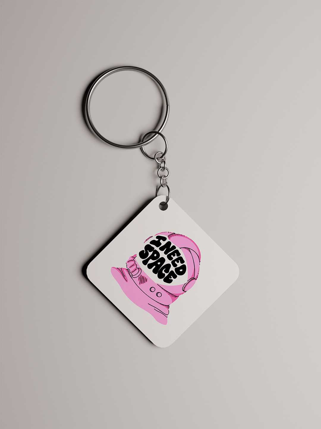I need space Graphic Keychain