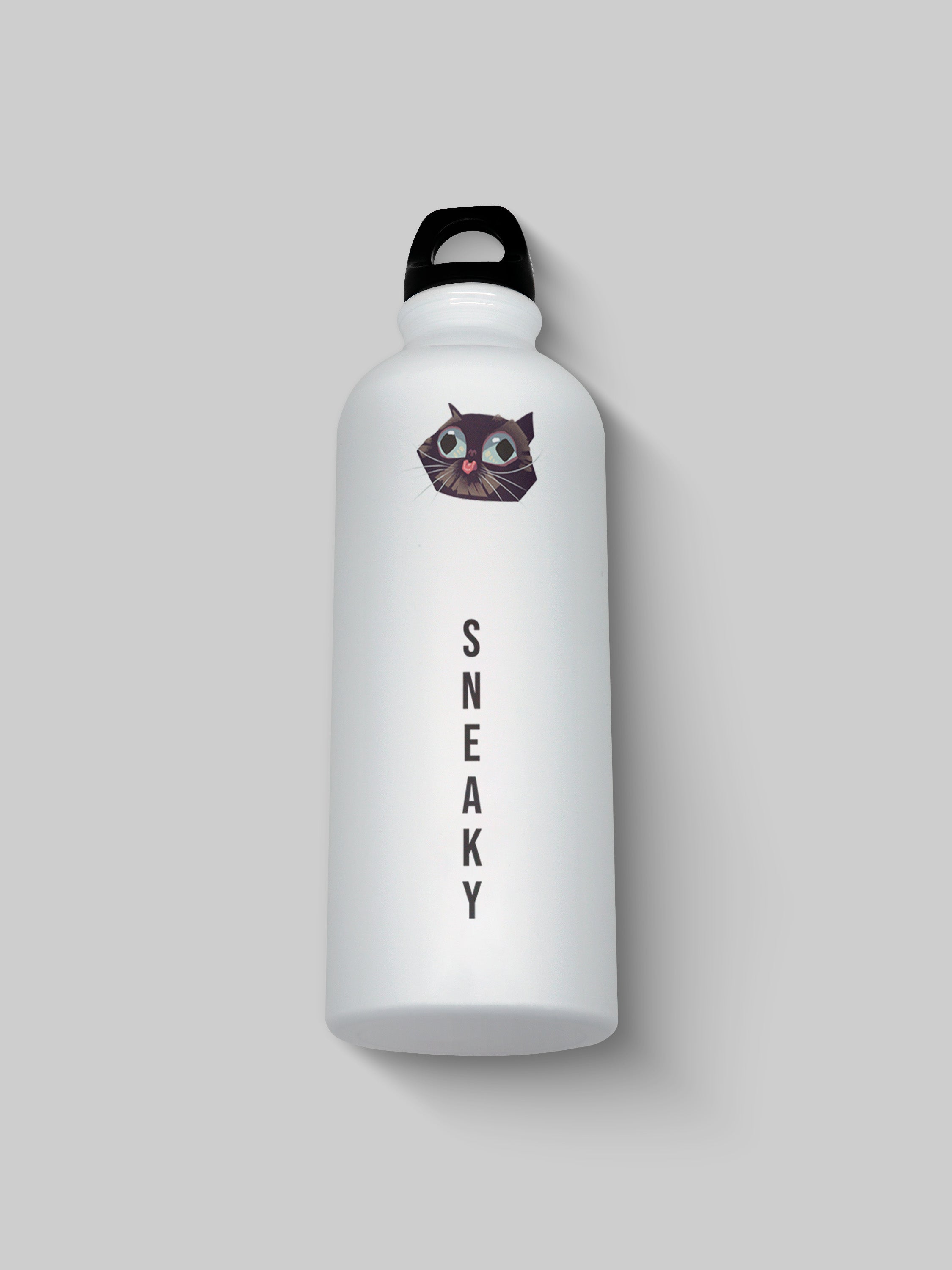 Sneaky Graphic Metal Bottle