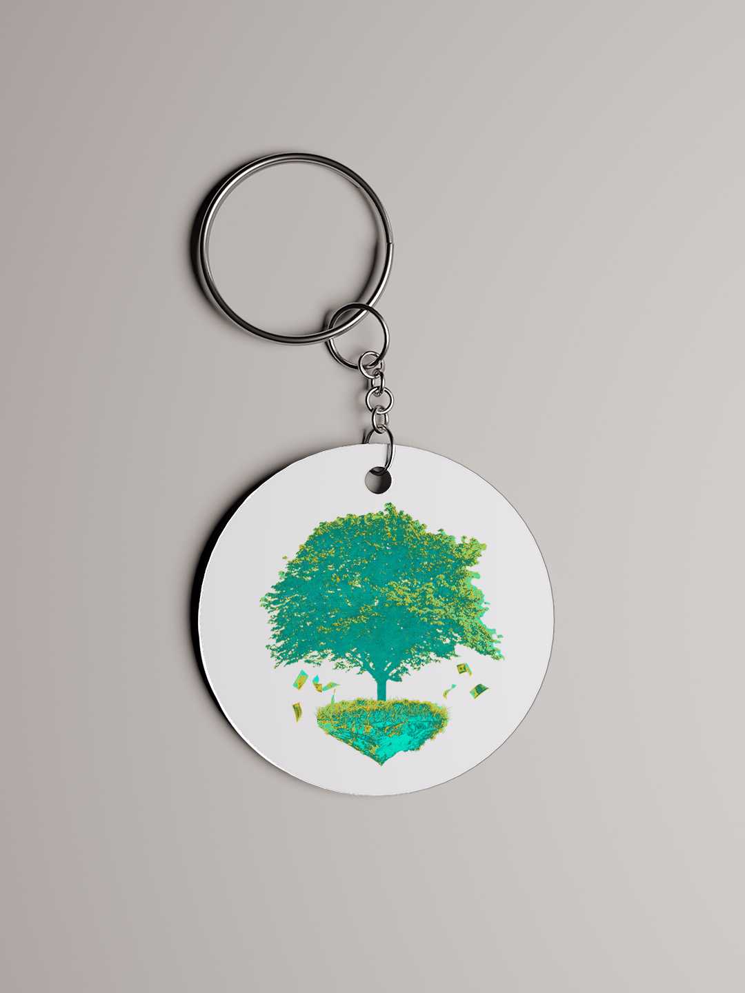 Money Trees Graphic Keychain