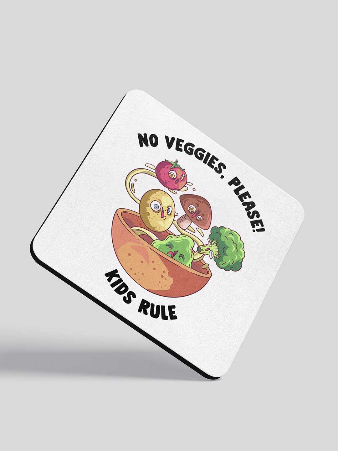 No Veggies, Please! Graphic Fridge Magnet