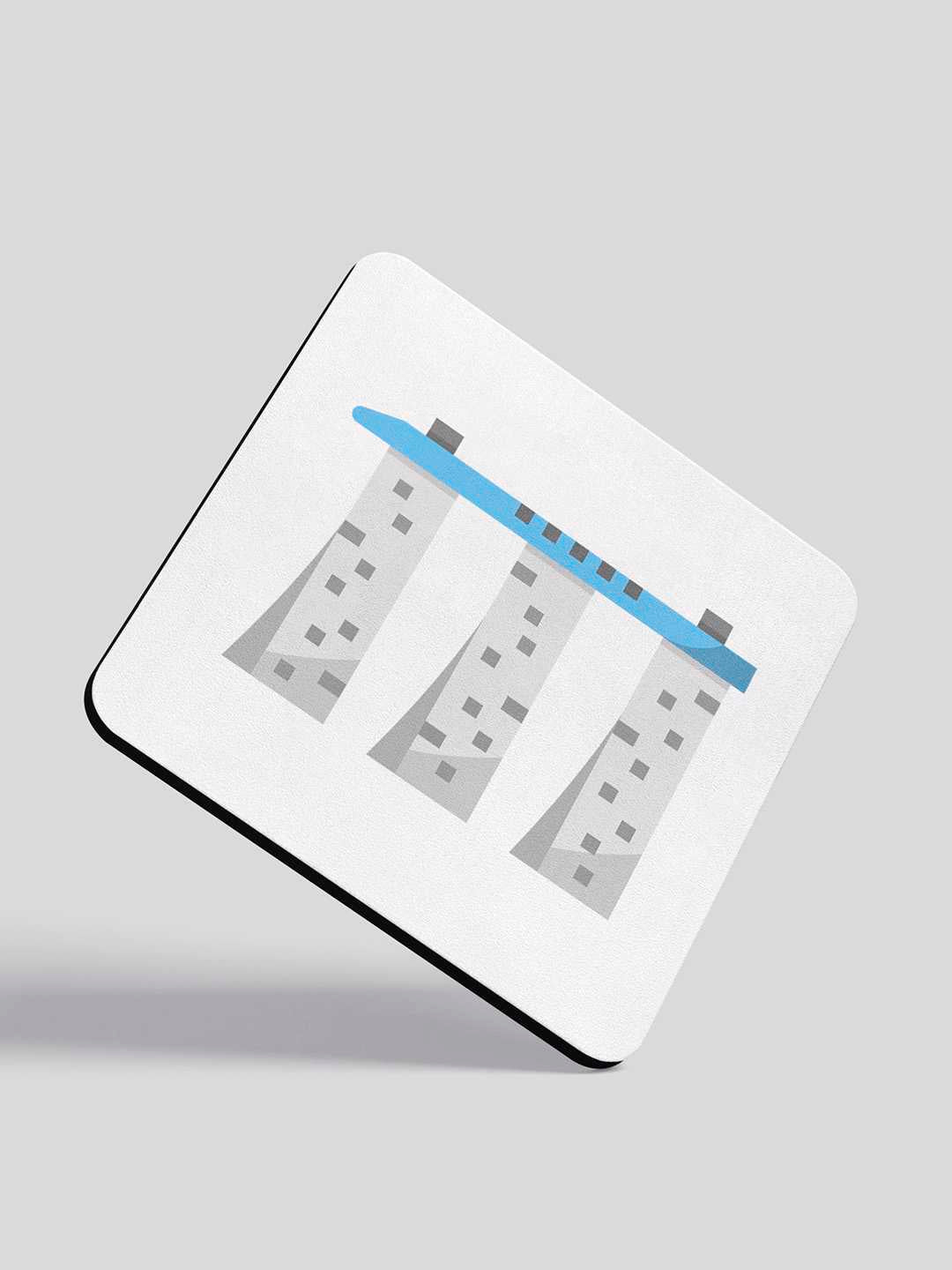 Marina Bay Sands Graphic Fridge Magnet