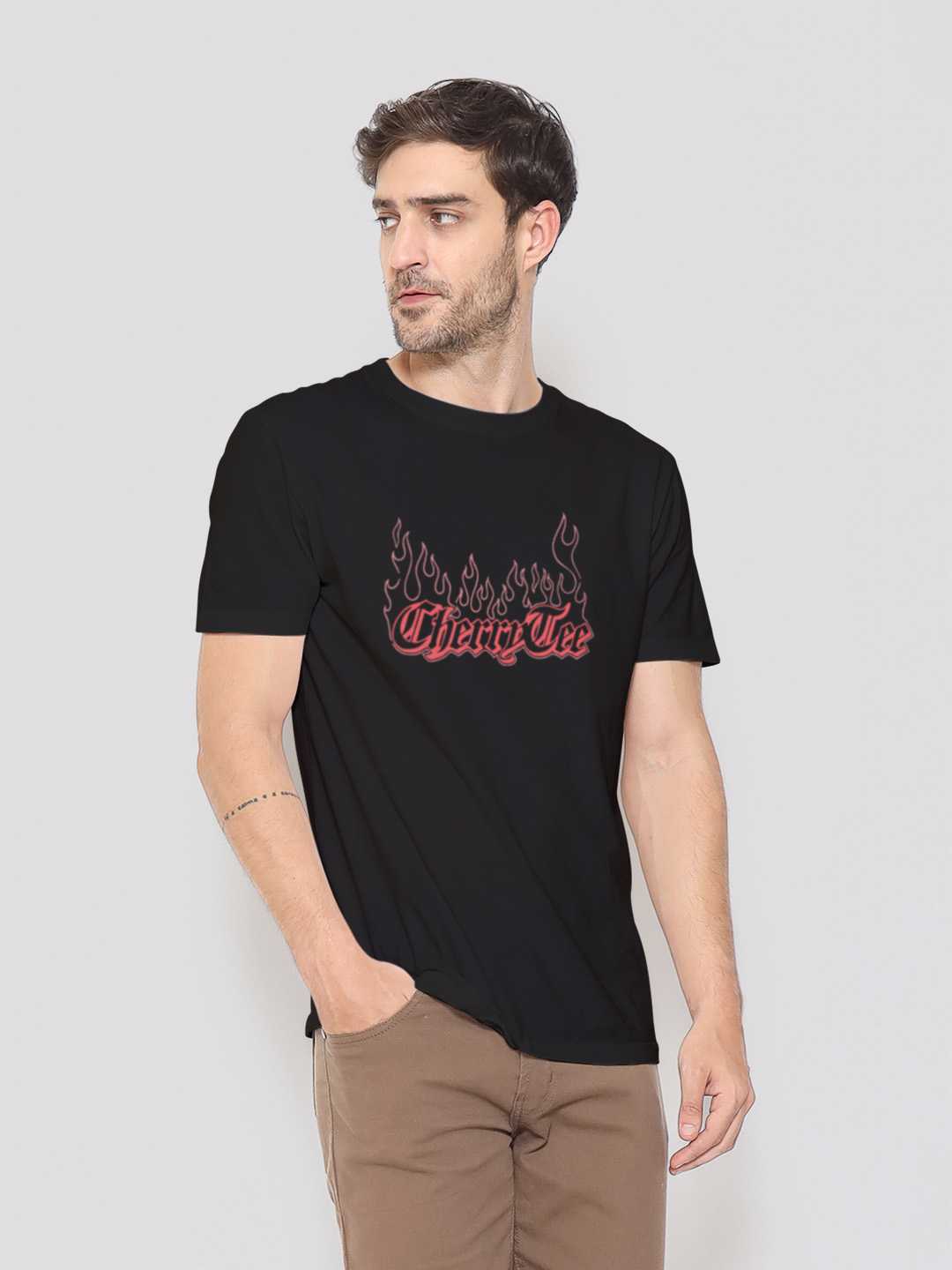 Flame Cherry Graphic Tee