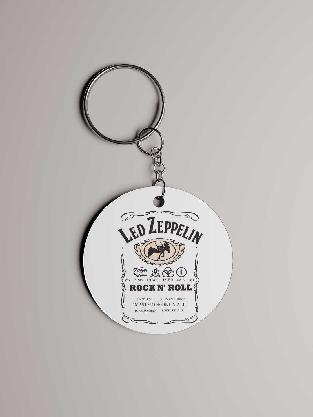 Led Zeppelin Graphic Keychain