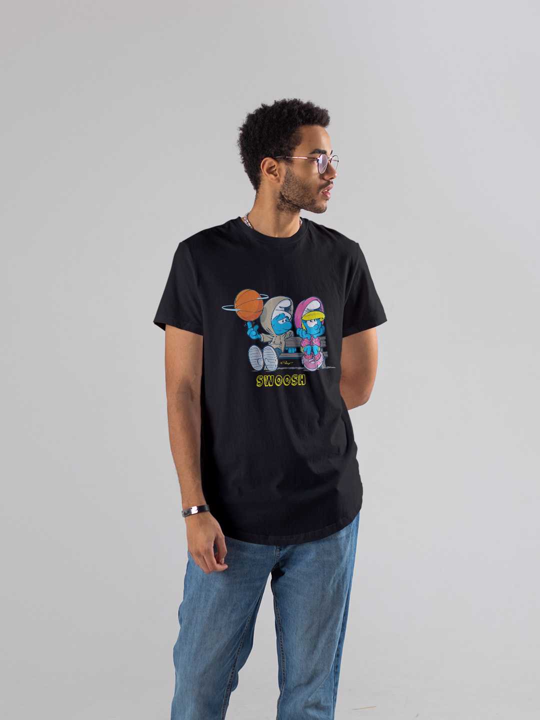 Swooosh Smurf Regular Graphic Tee