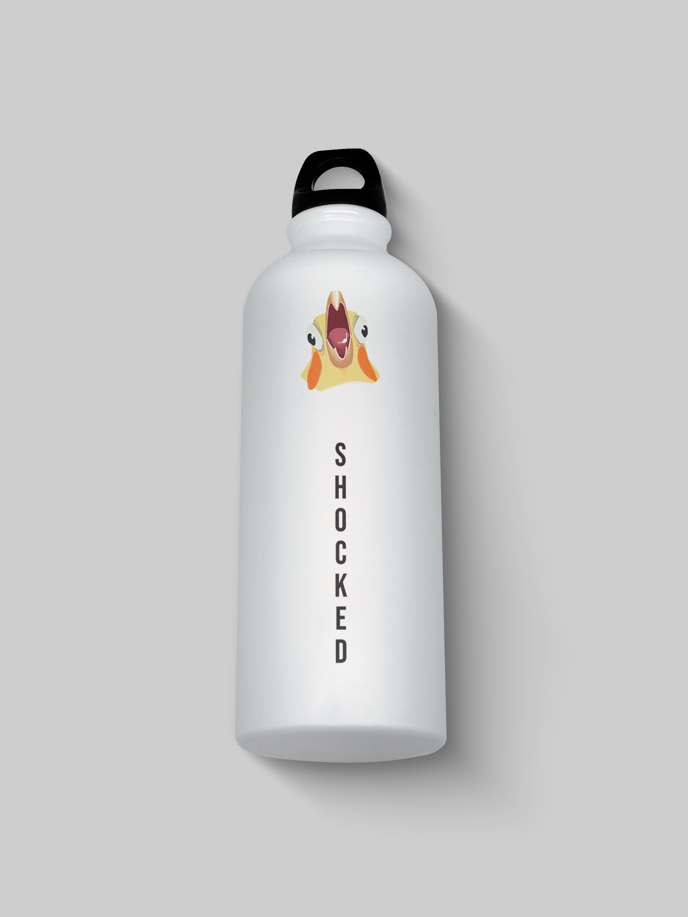 Shocked Graphic Metal Bottle