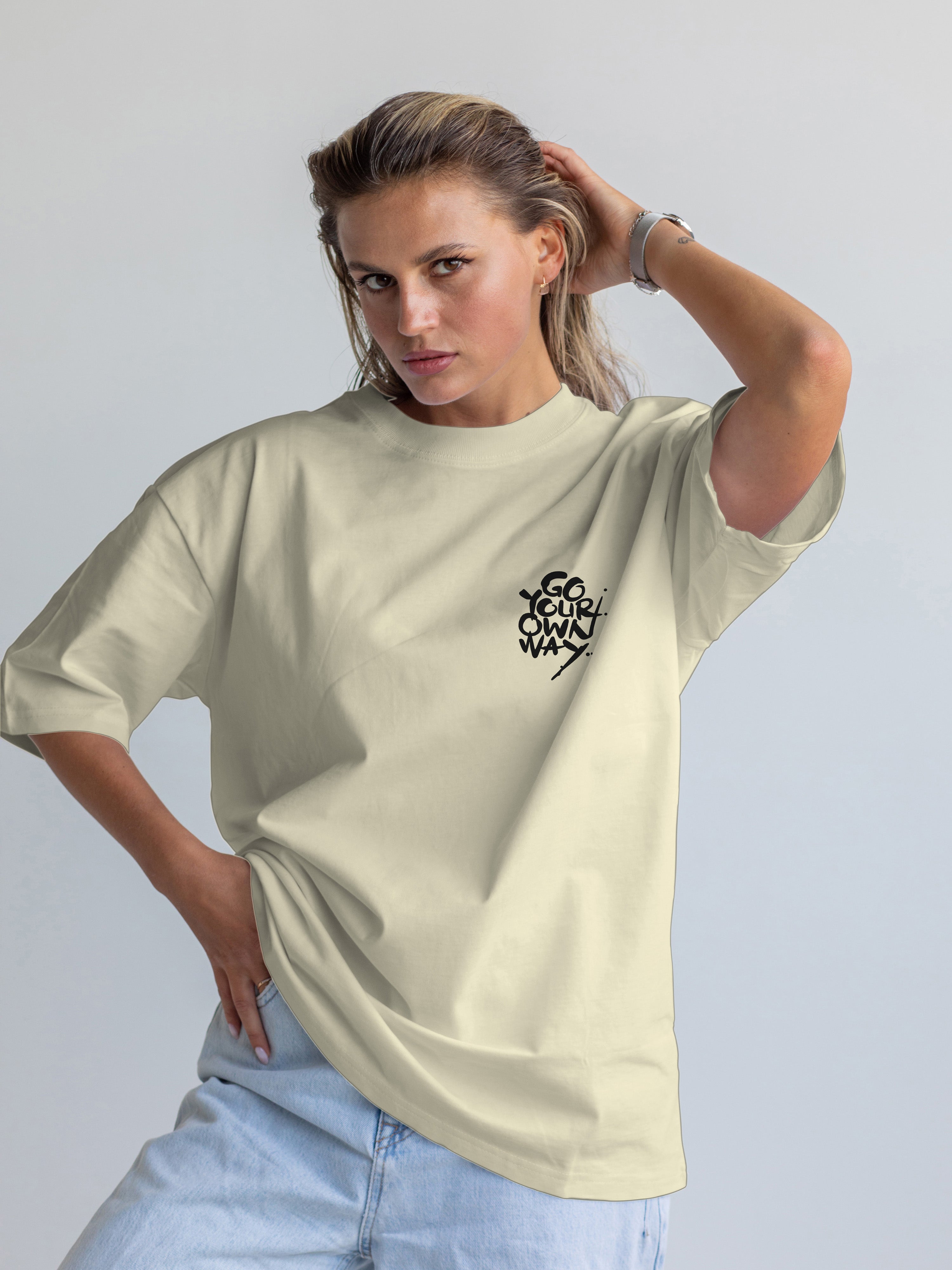 Go Your Own Way Oversized Tee