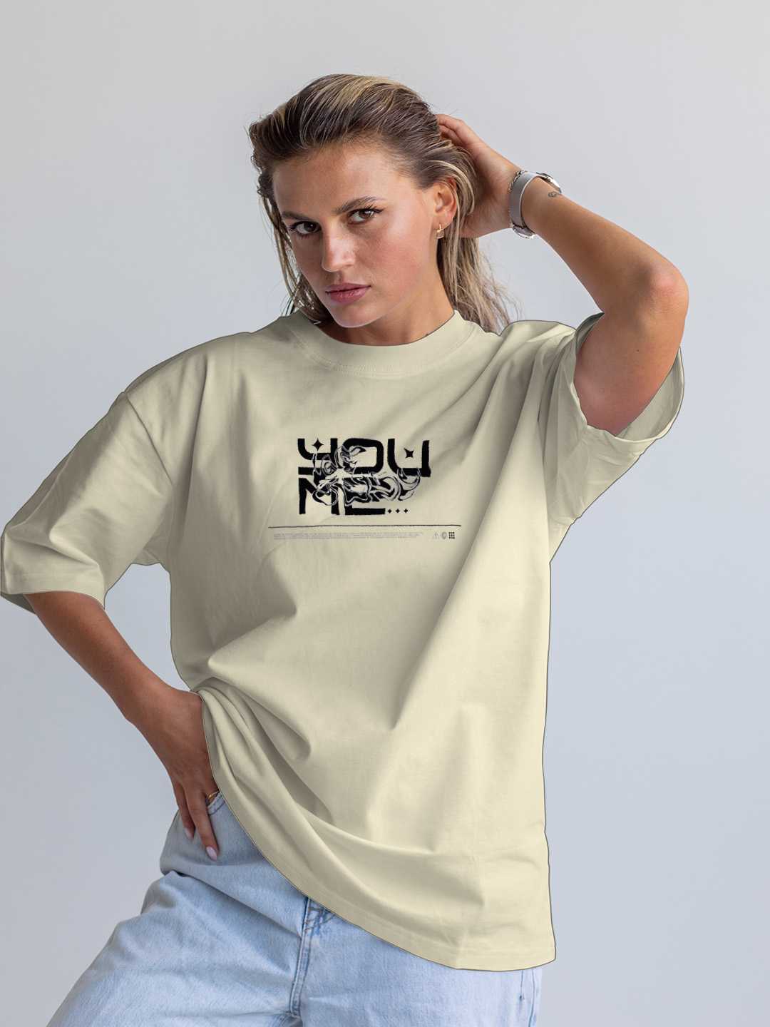 You and Me Oversized Tee