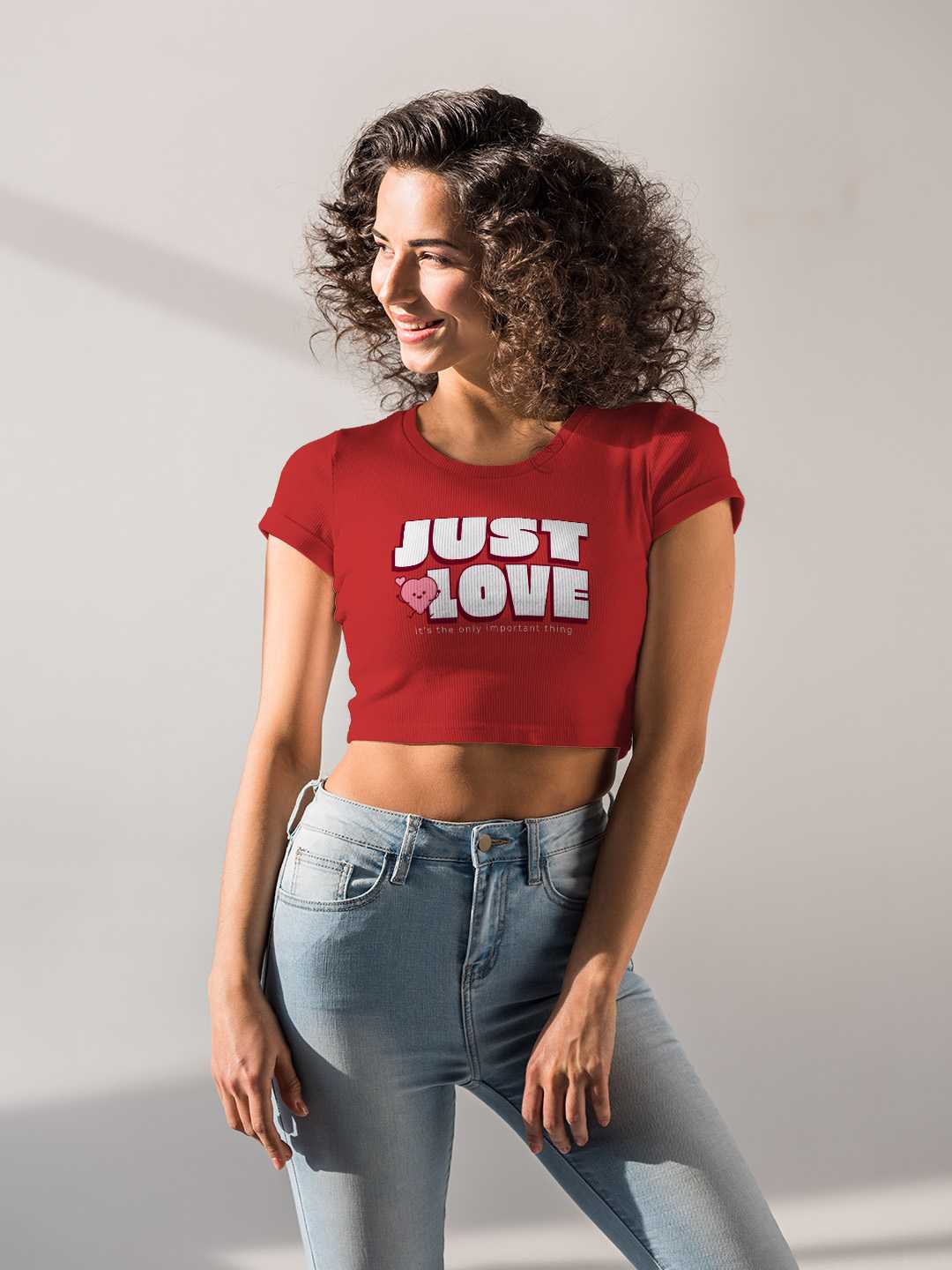 Just Love Graphic Baby Tee