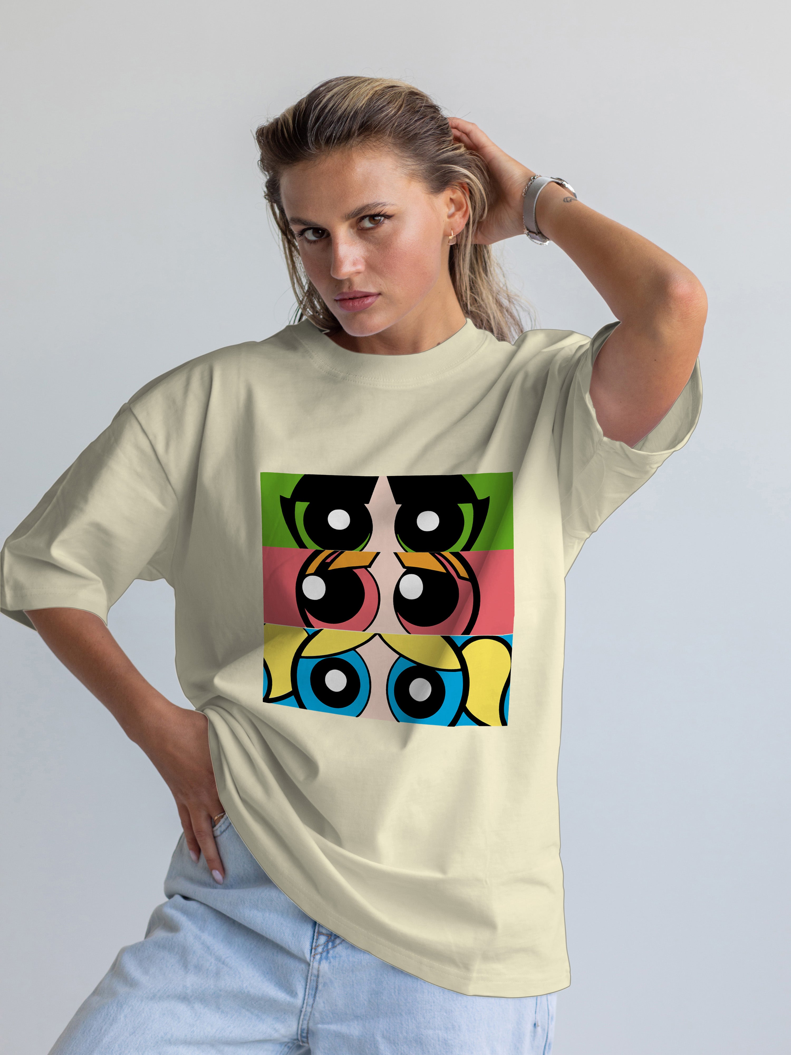 The Powerpuff Girls Oversized Tee