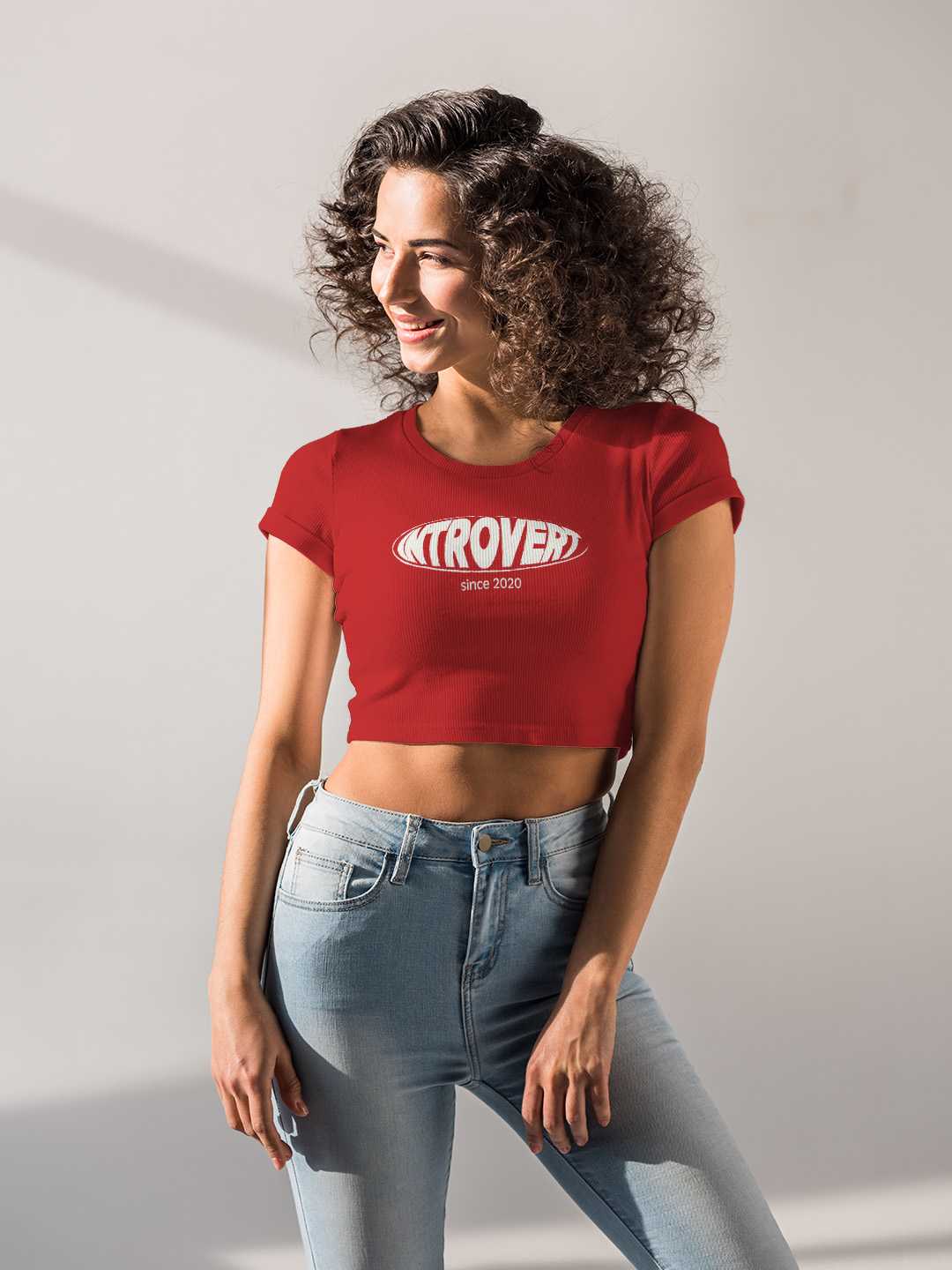 Introvert Graphic Baby Tee