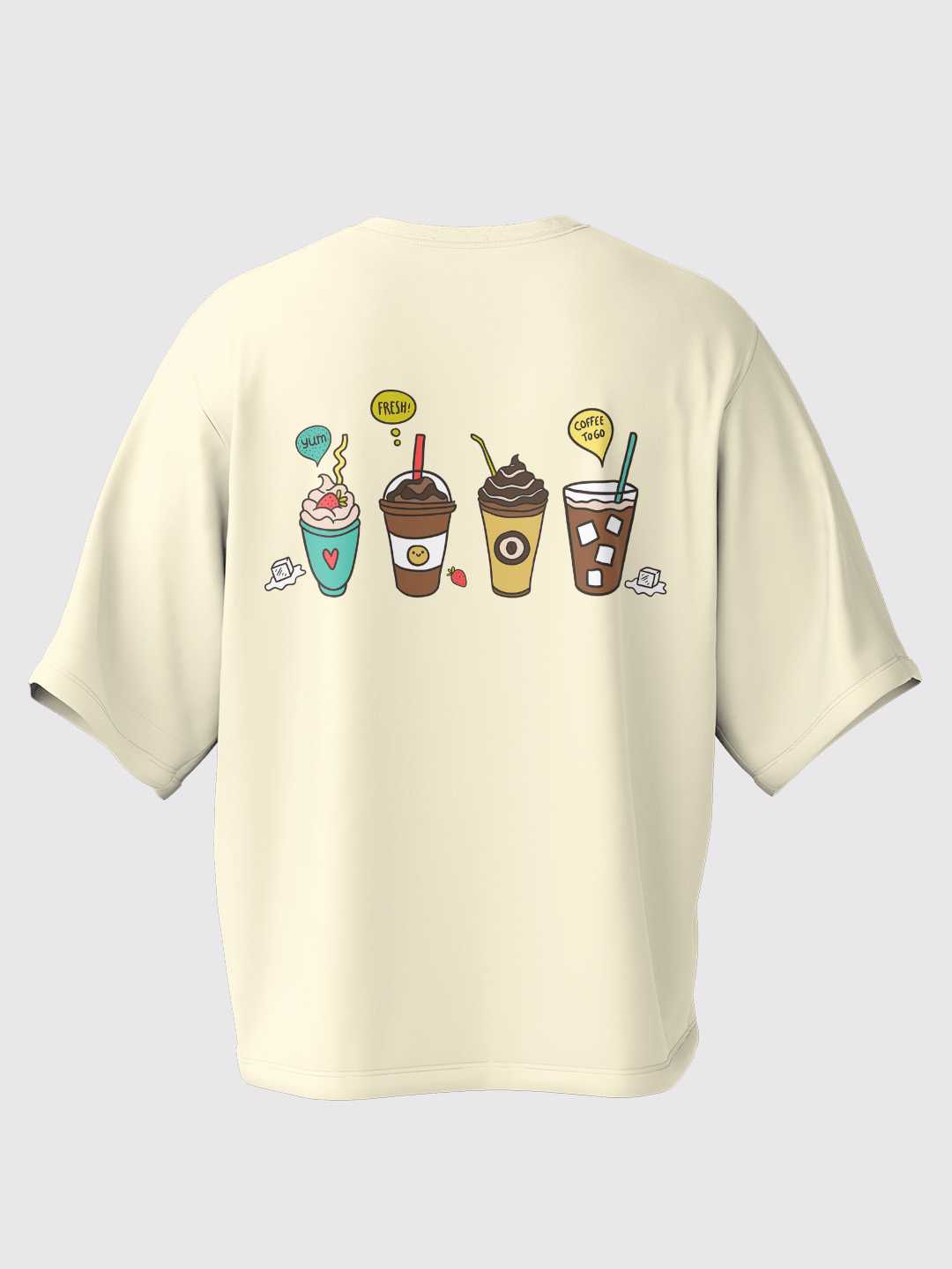 Coffee Helps Oversized Tee