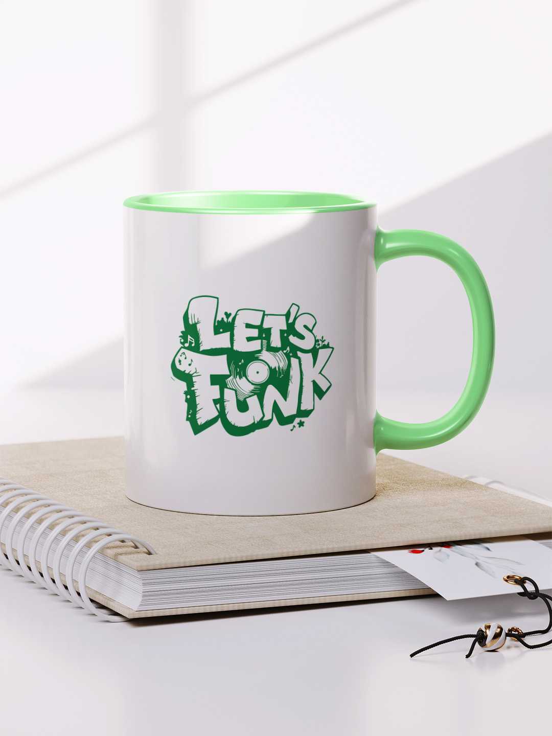 Let's Funk Music Ceramic Mug