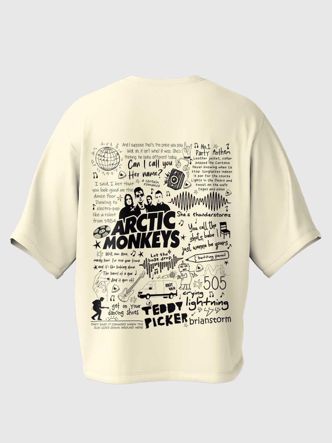 Arctic Monkeys Oversized Unisex Tee