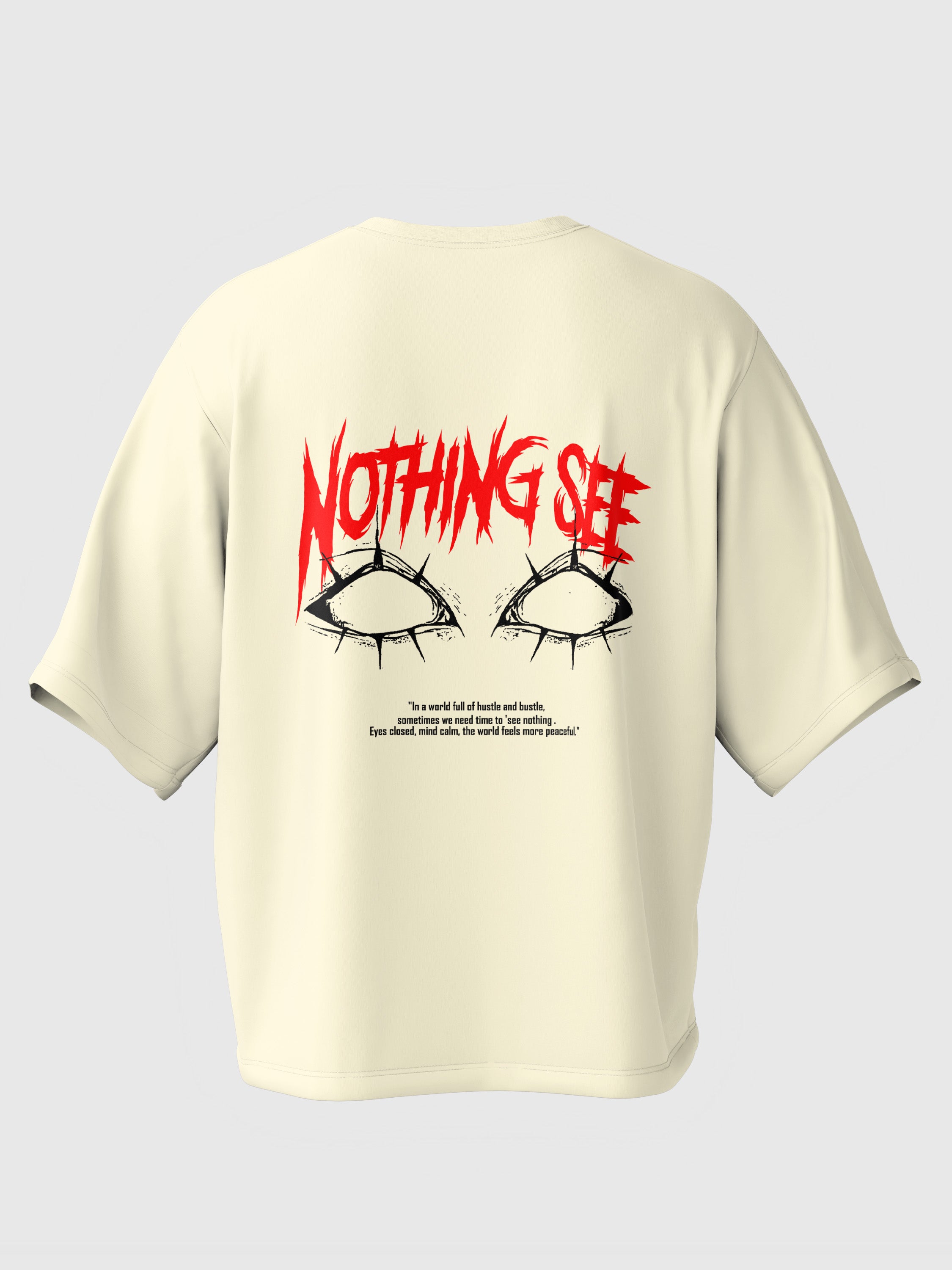 Nothing See Oversized Tee