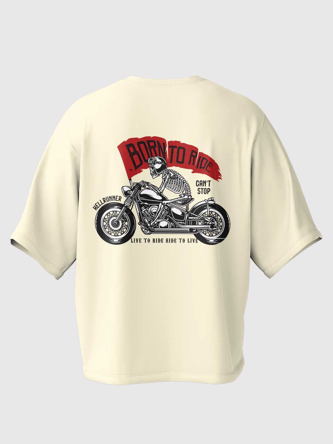 Born to Ride Oversized Tee