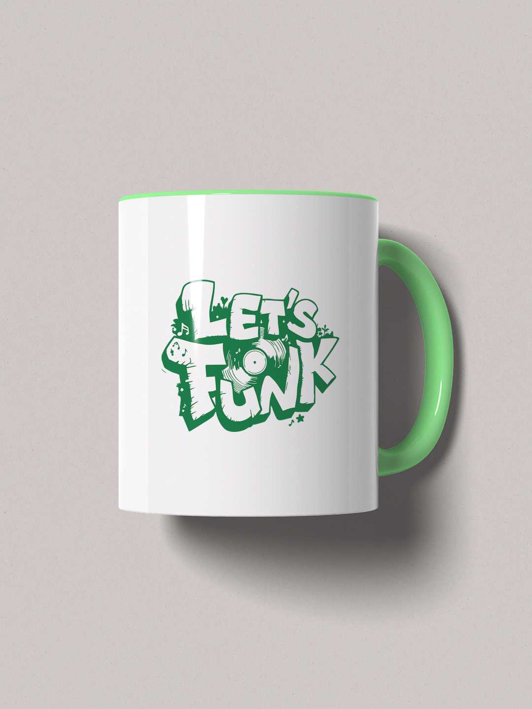 Let's Funk Music Ceramic Mug
