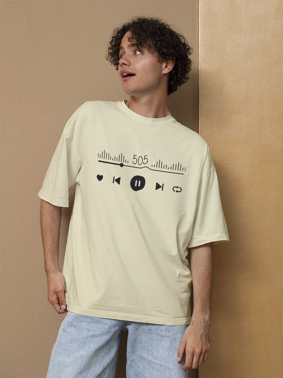 505 - Arctic Monkeys Music Oversized Unisex Tee