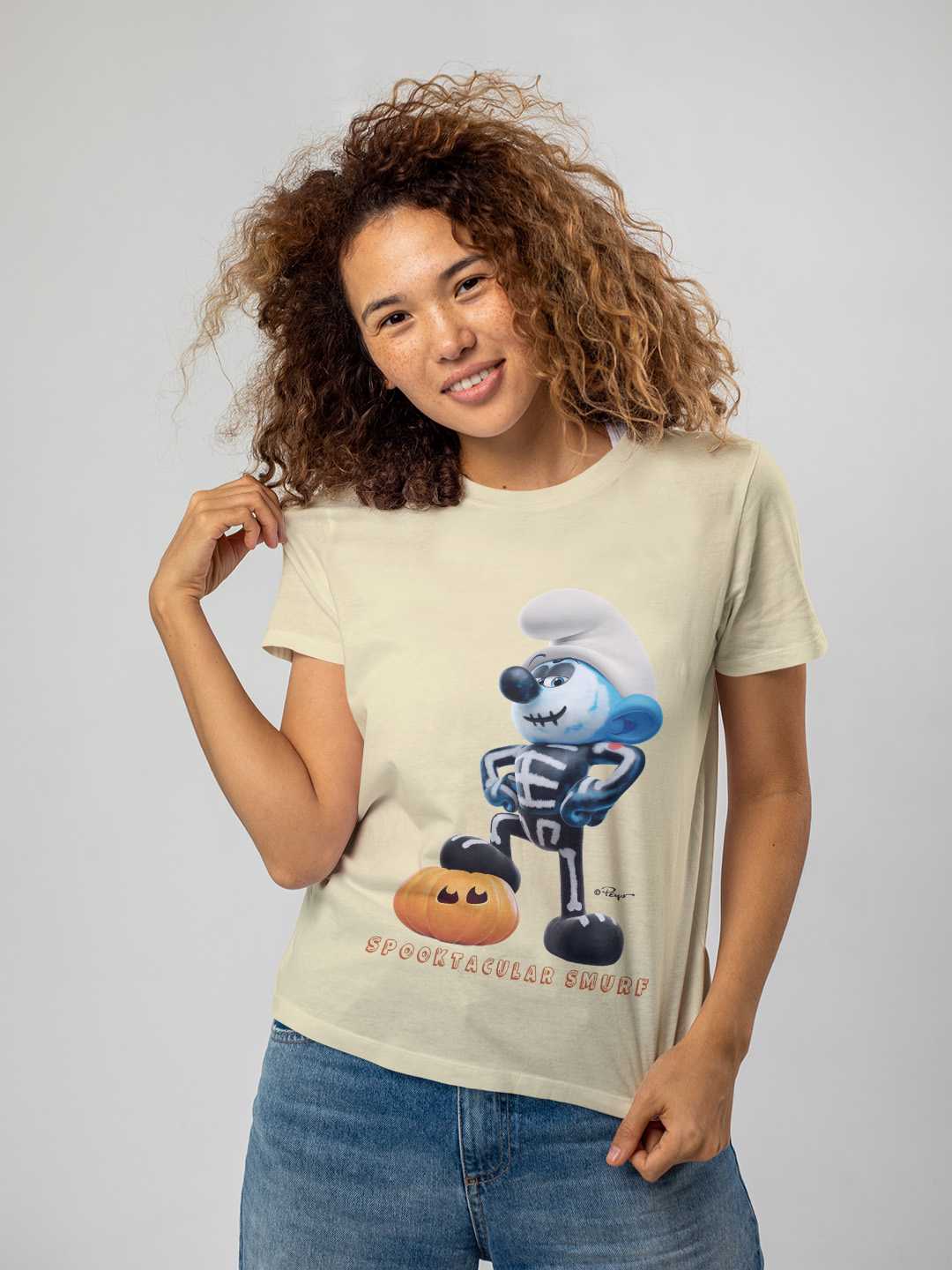 Spooktacular Smurf Regular Graphic Tee