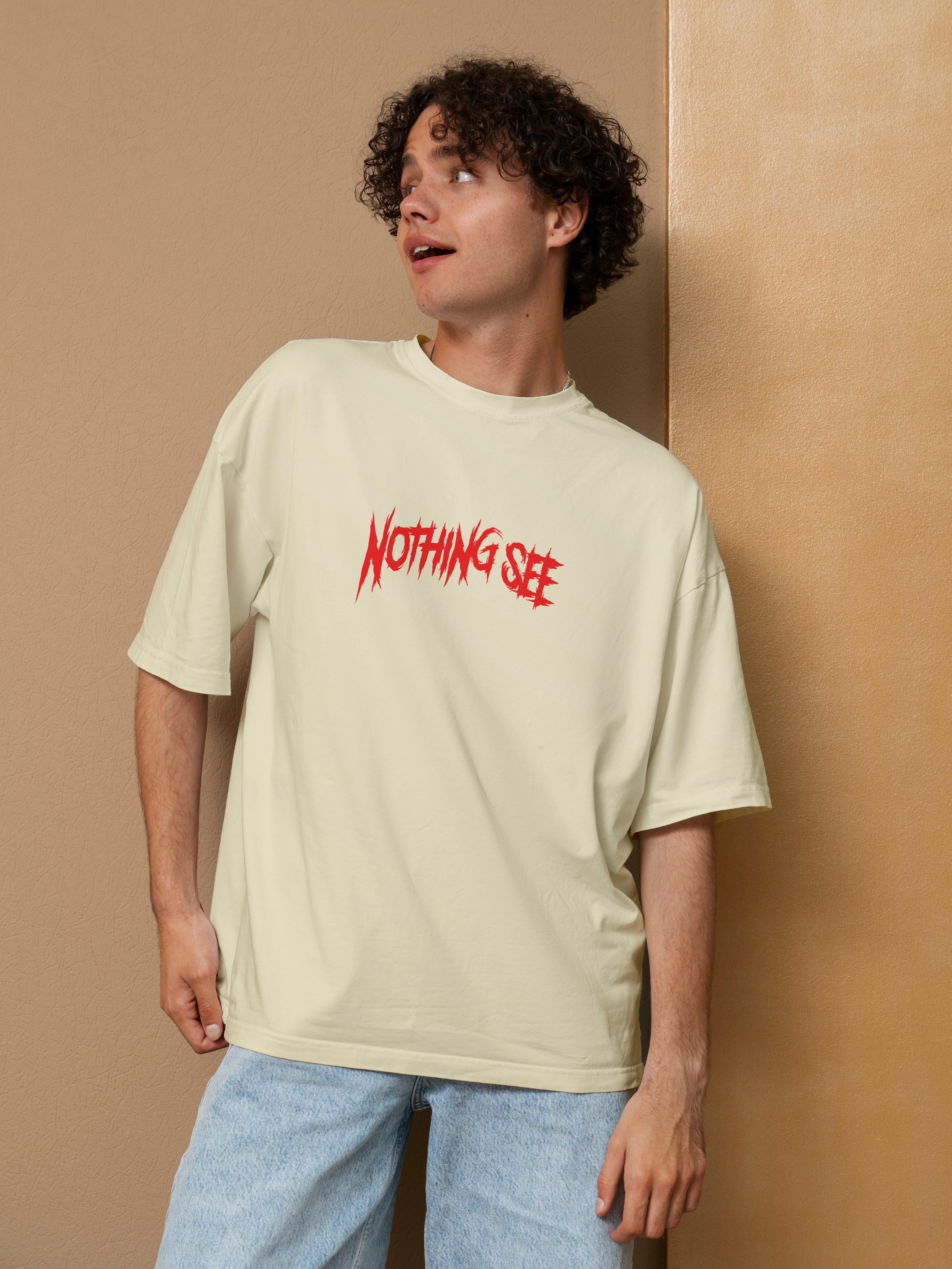 Nothing See Oversized Tee