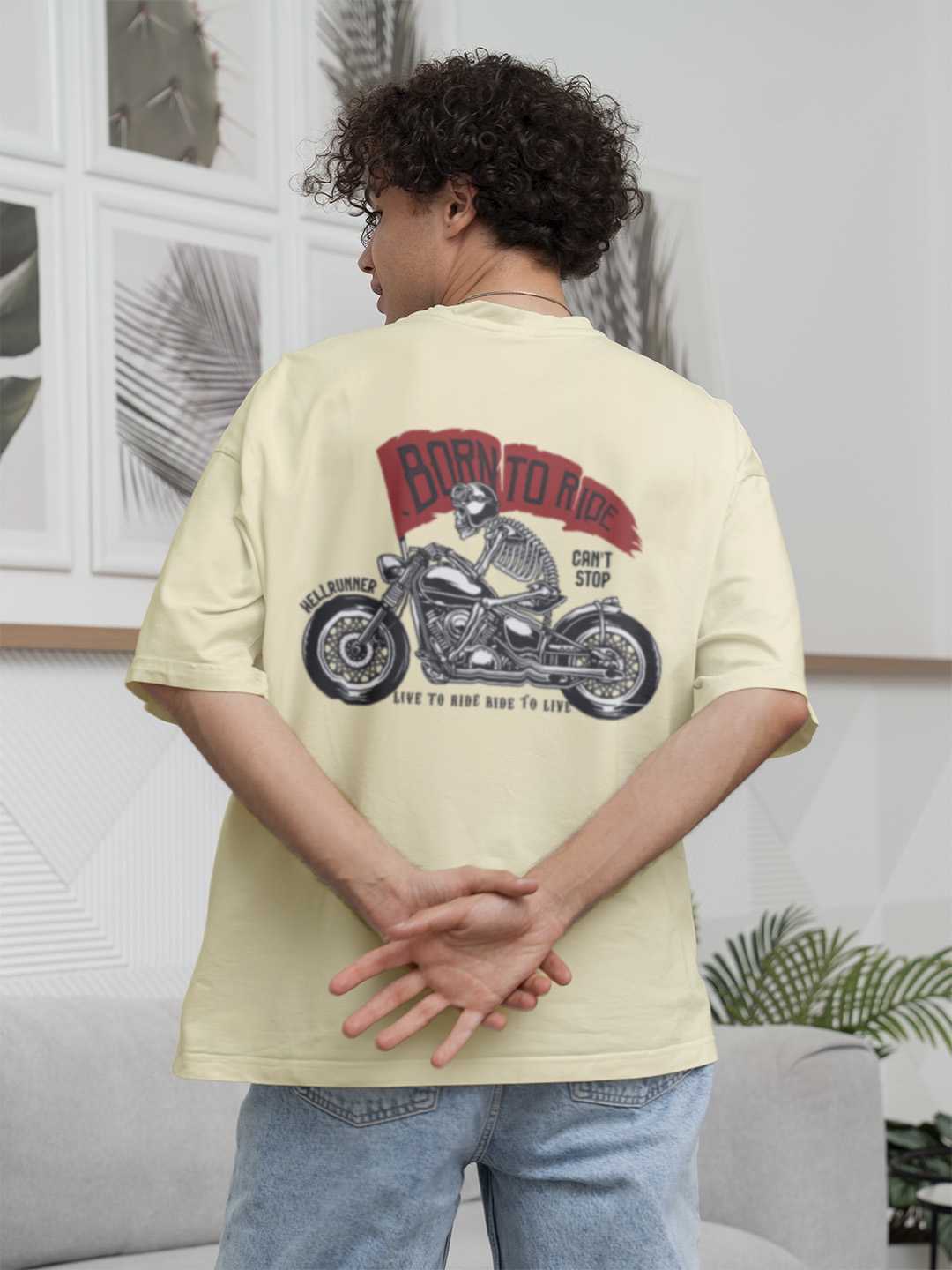 Born to Ride Oversized Tee