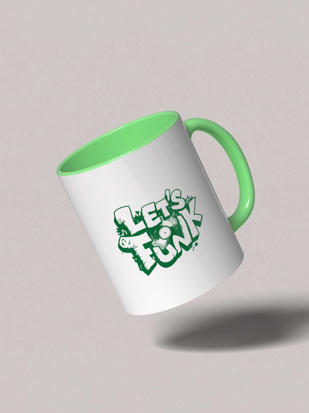 Let's Funk Music Ceramic Mug