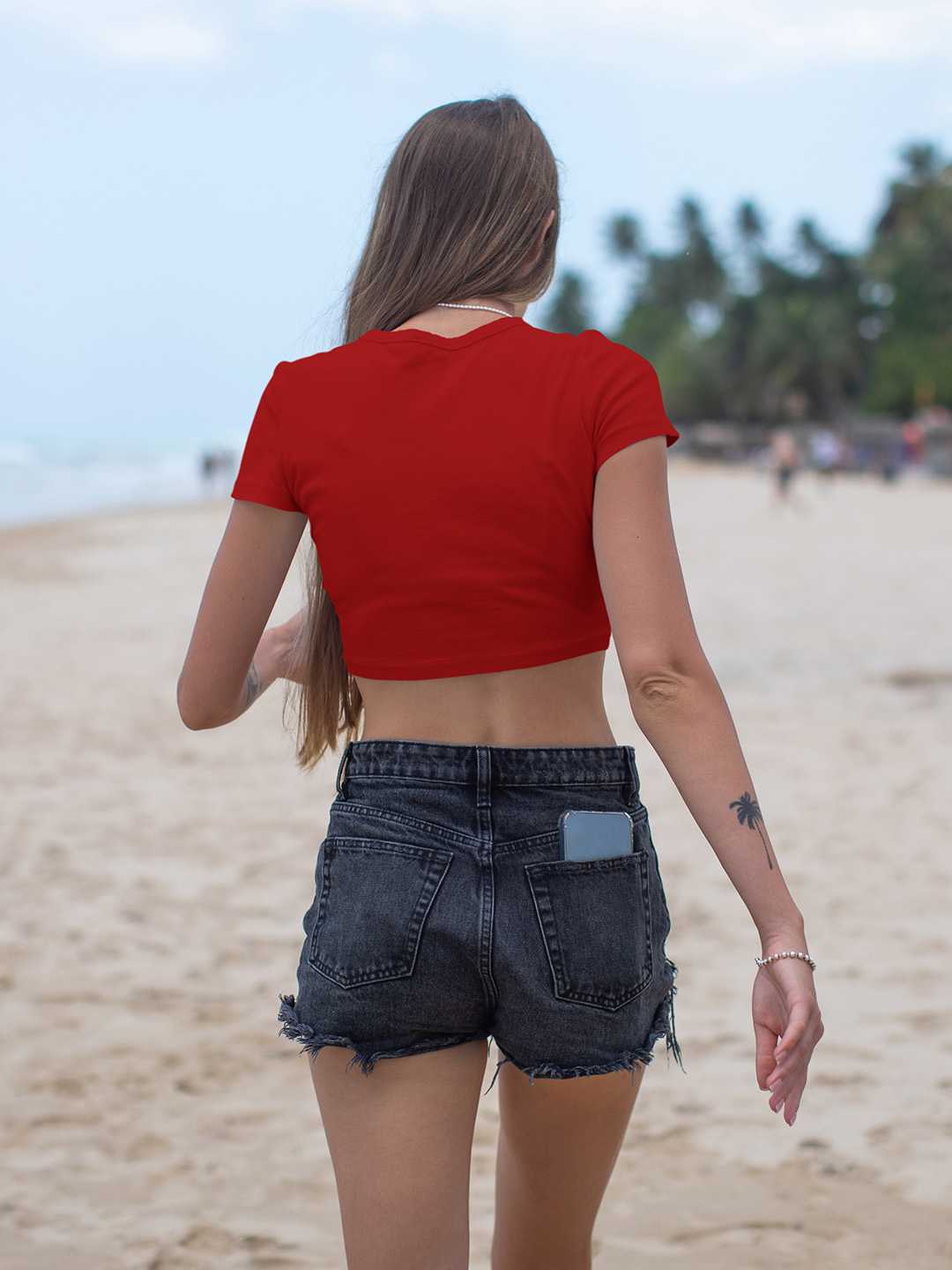 Samething Graphic Baby Tee