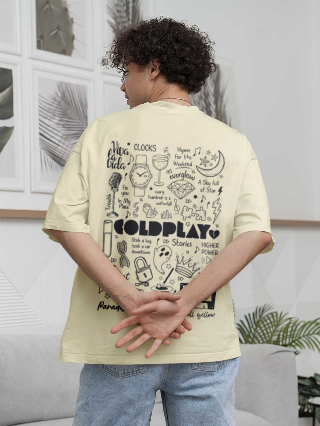 Coldplay Oversized Unisex Tee