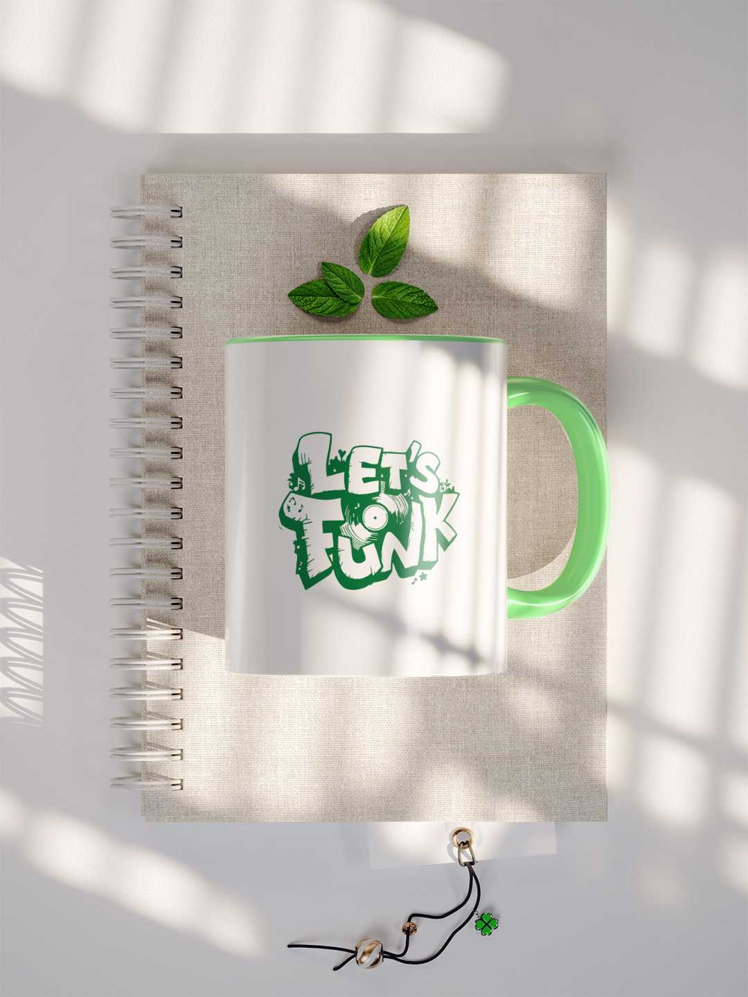 Let's Funk Music Ceramic Mug