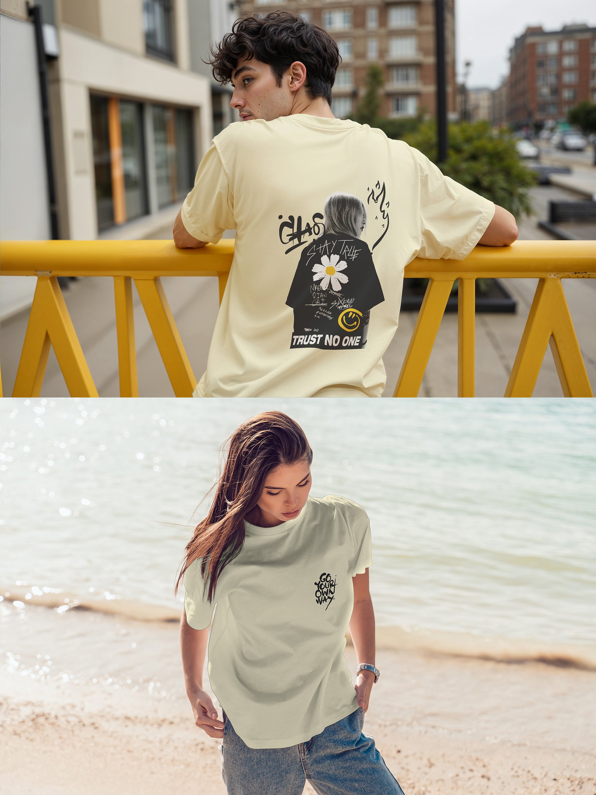 Go Your Own Way Oversized Tee