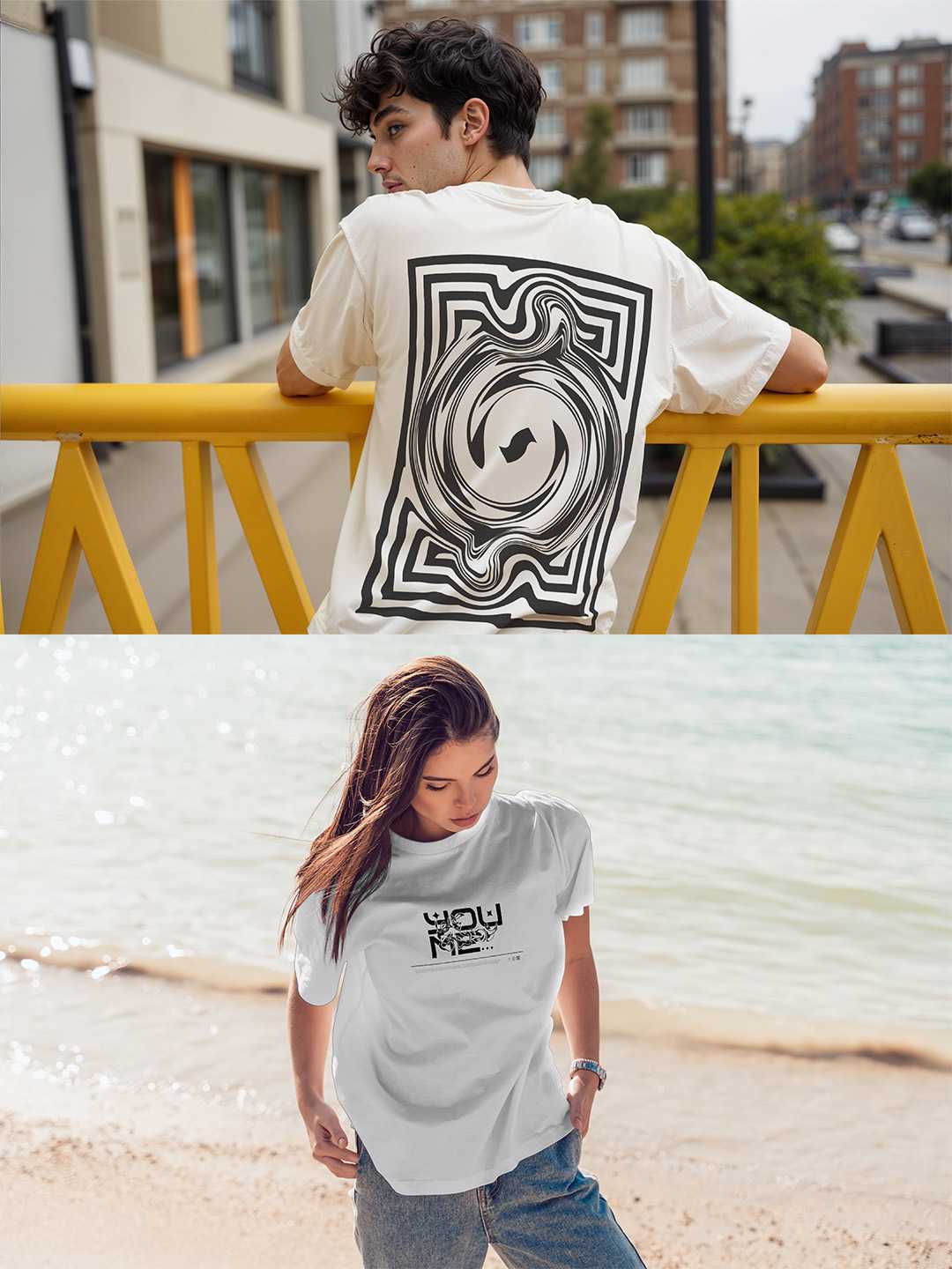 You and Me Oversized Tee