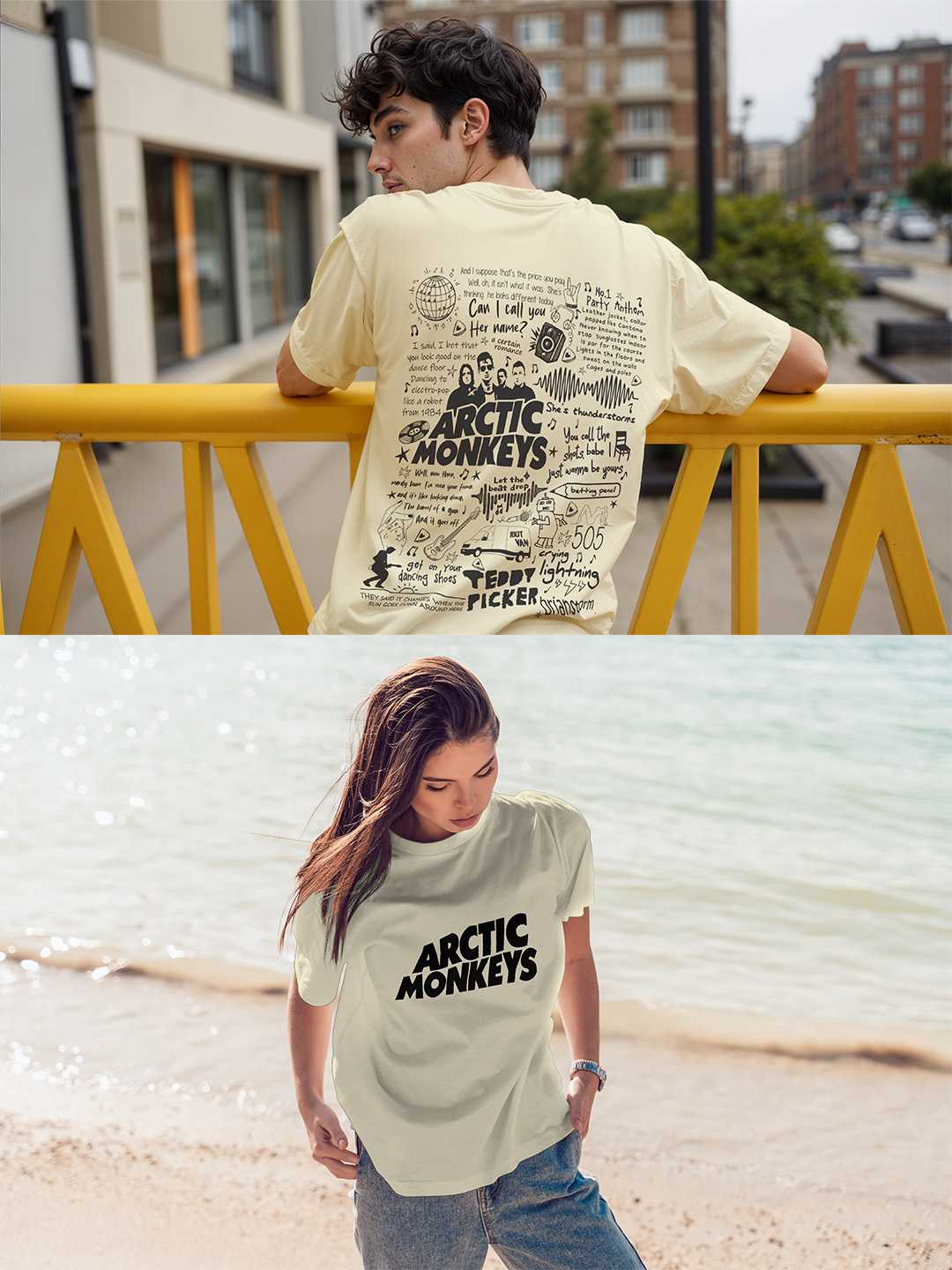 Arctic Monkeys Oversized Unisex Tee
