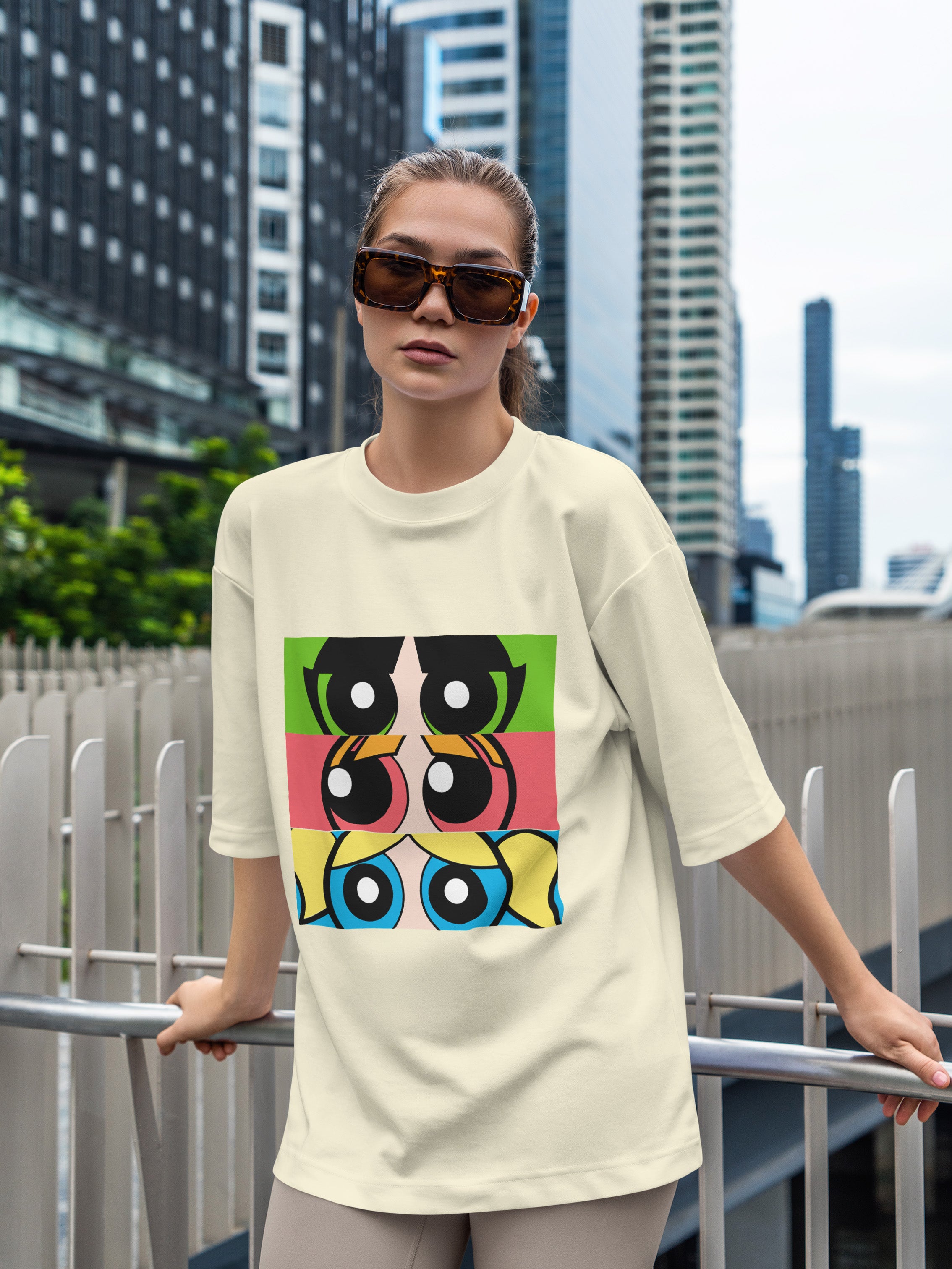 The Powerpuff Girls Oversized Tee