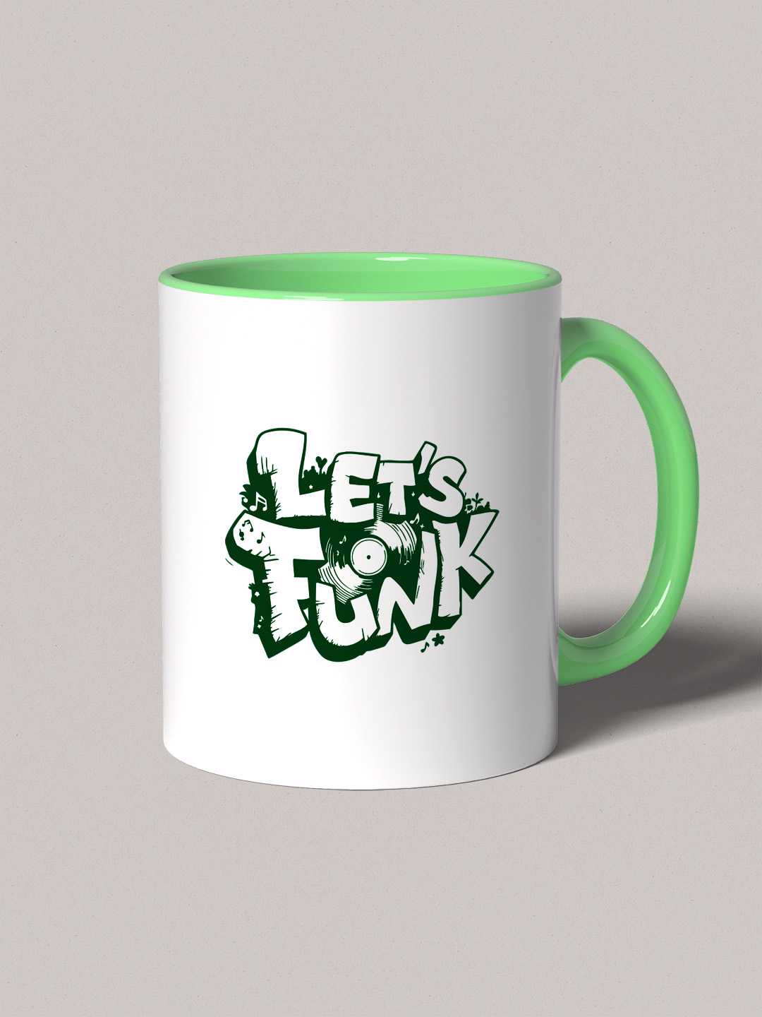 Let's Funk Music Ceramic Mug