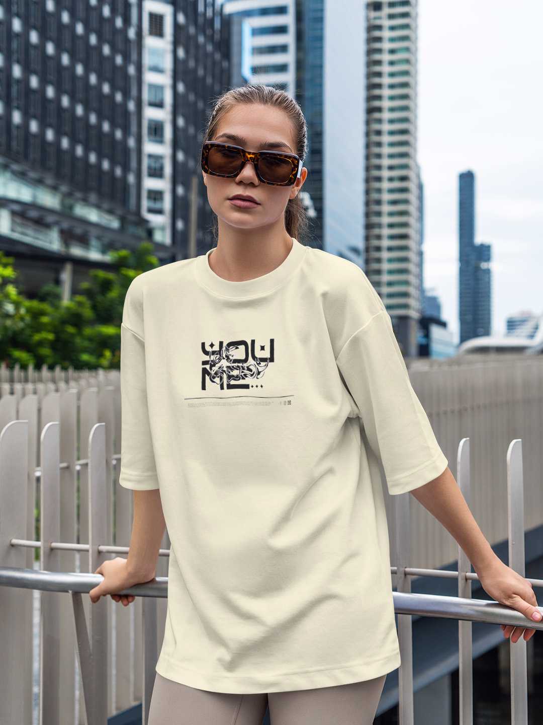 You and Me Oversized Tee