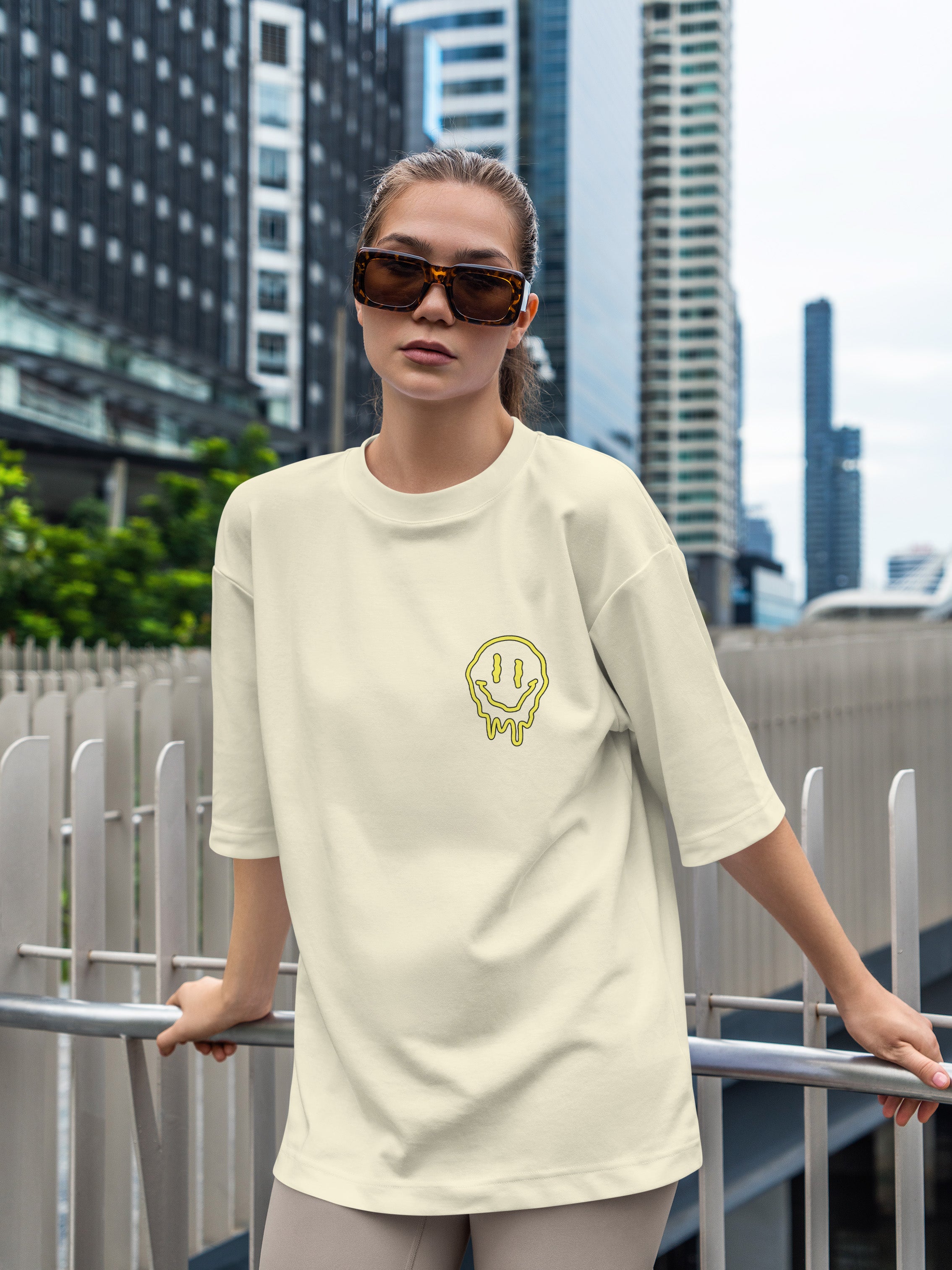 Good Vibes Oversized Tee