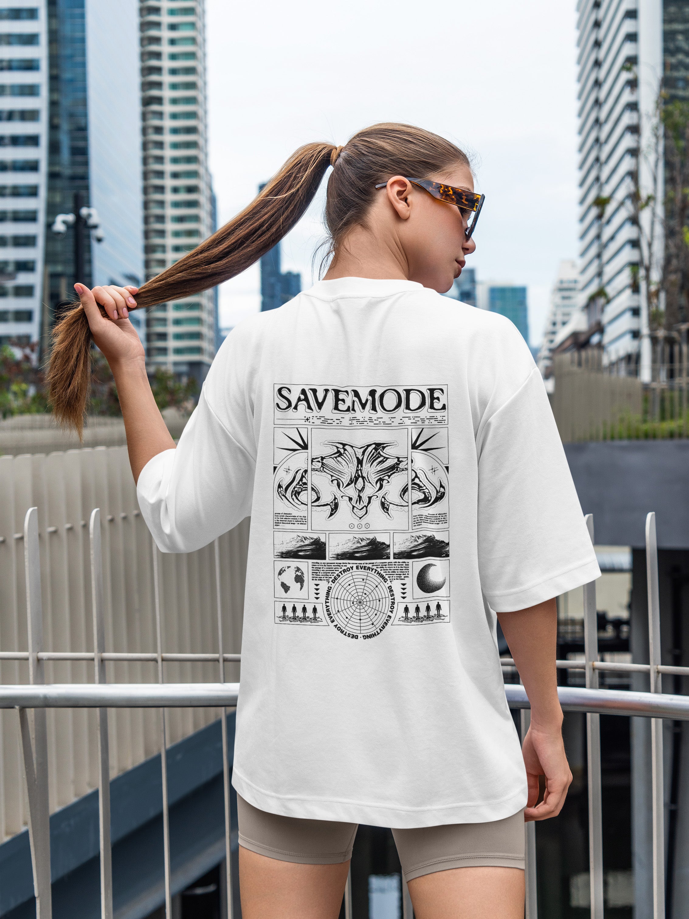 Hardcore Savemode Oversized Tee