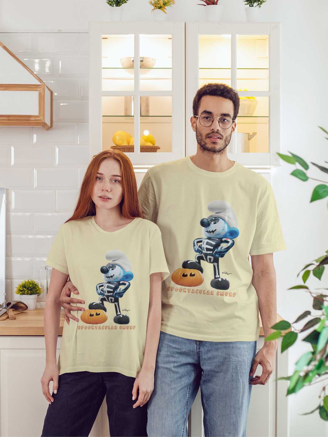 Spooktacular Smurf Regular Graphic Tee