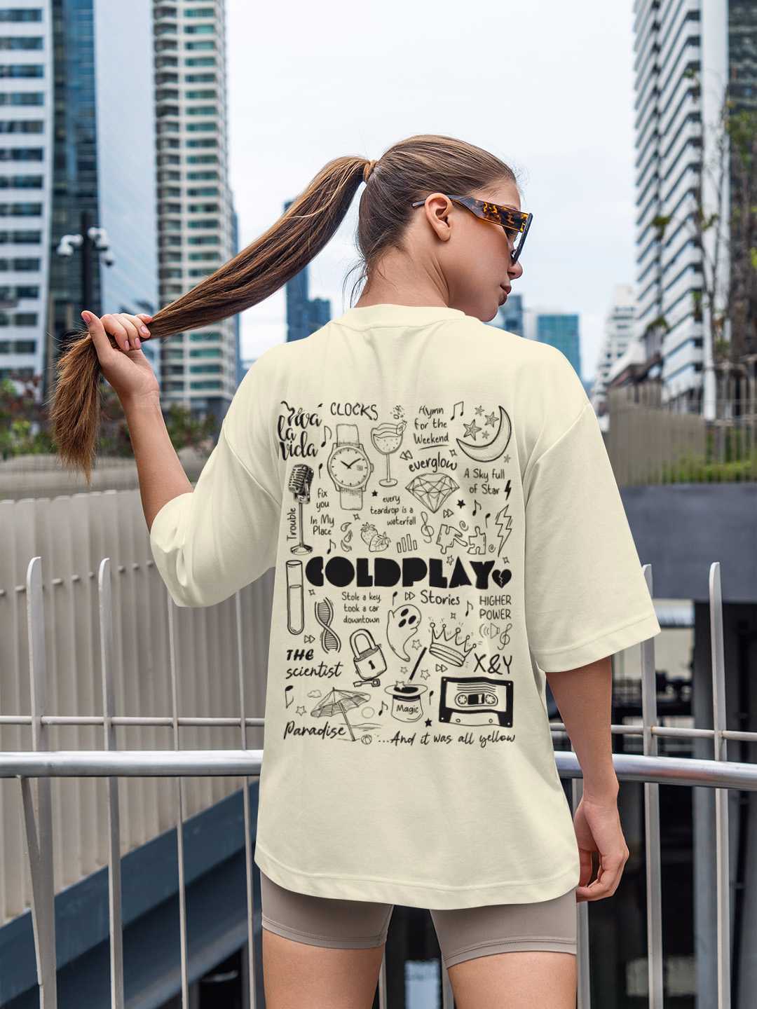 Coldplay Oversized Unisex Tee