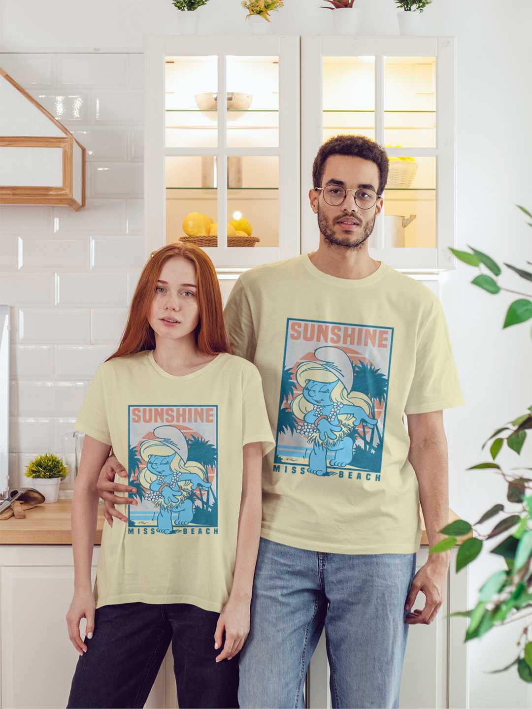 Miss Beach Sunshine Regular Graphic Tee