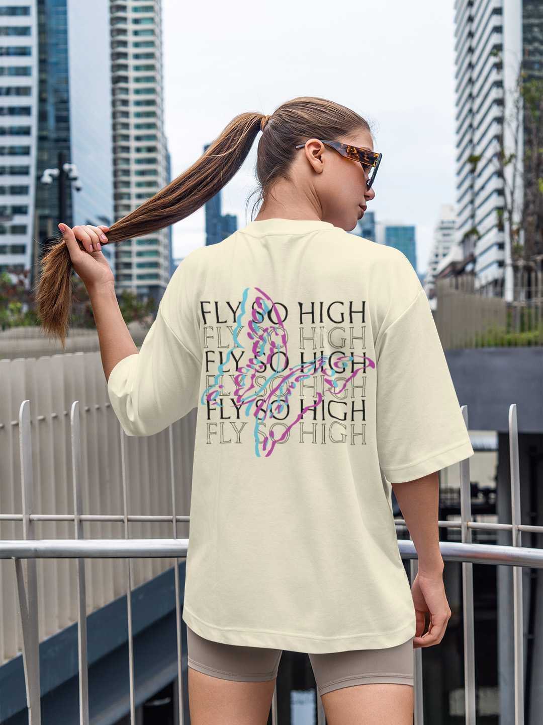 Fly So High Oversized Tee