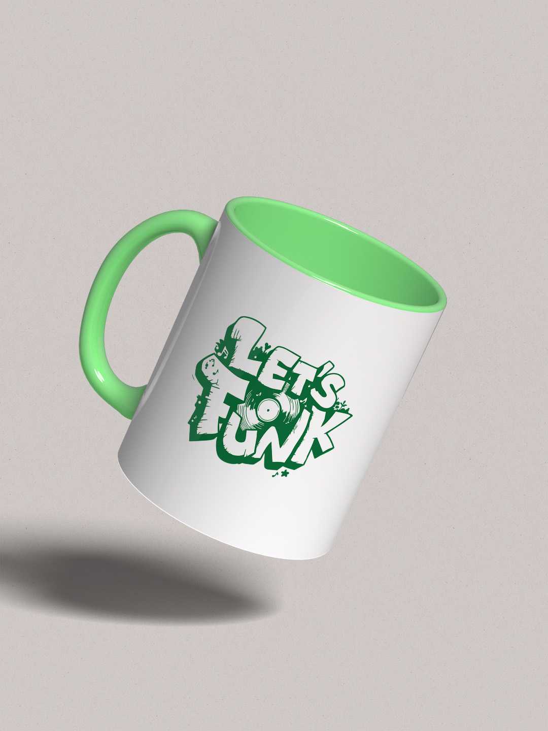 Let's Funk Music Ceramic Mug