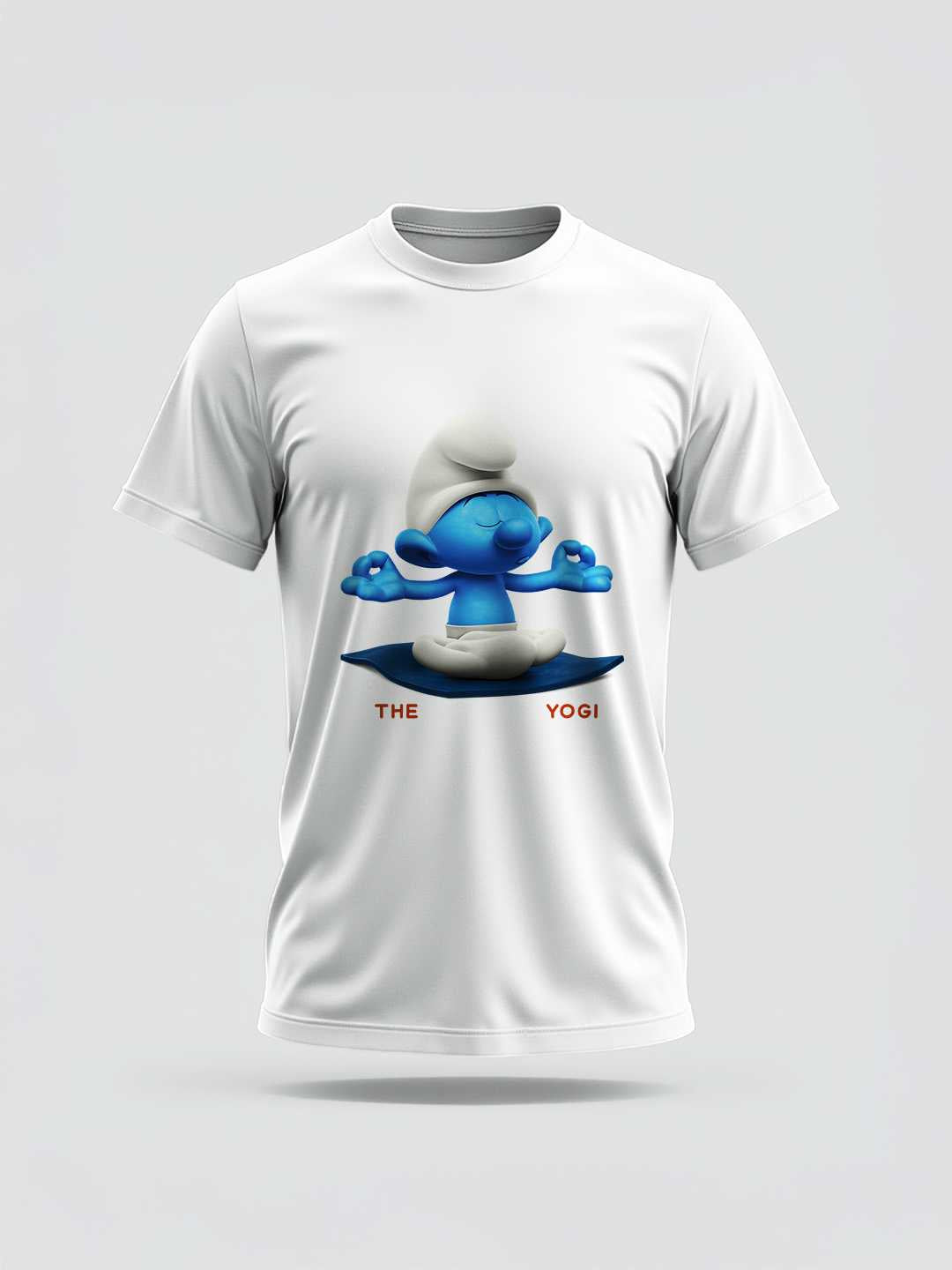 The Smurfing Yogi Regular Graphic Tee
