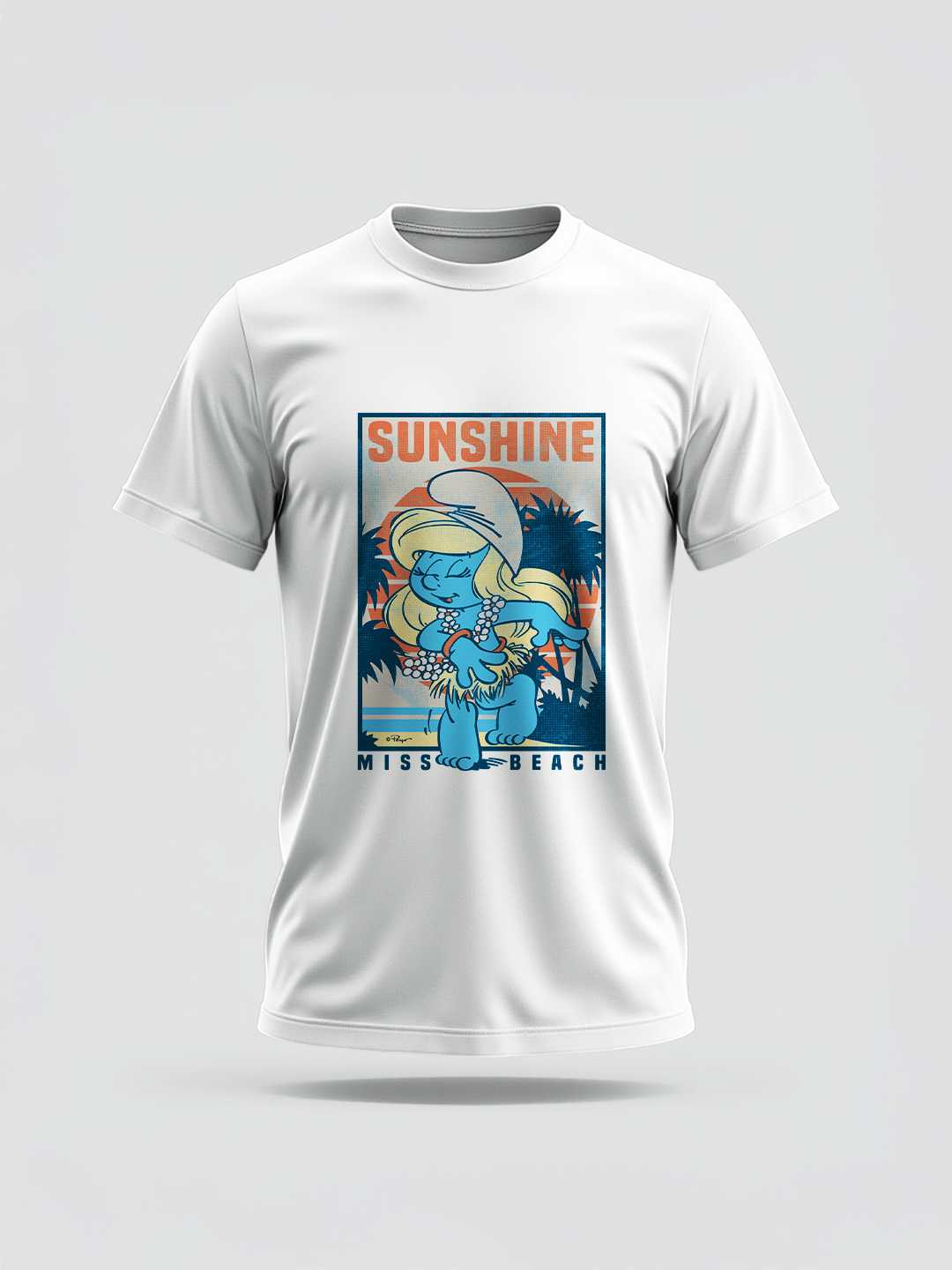 Miss Beach Sunshine Regular Graphic Tee