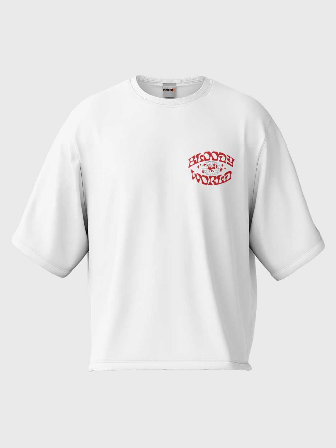 Bloody World Oversized Tee