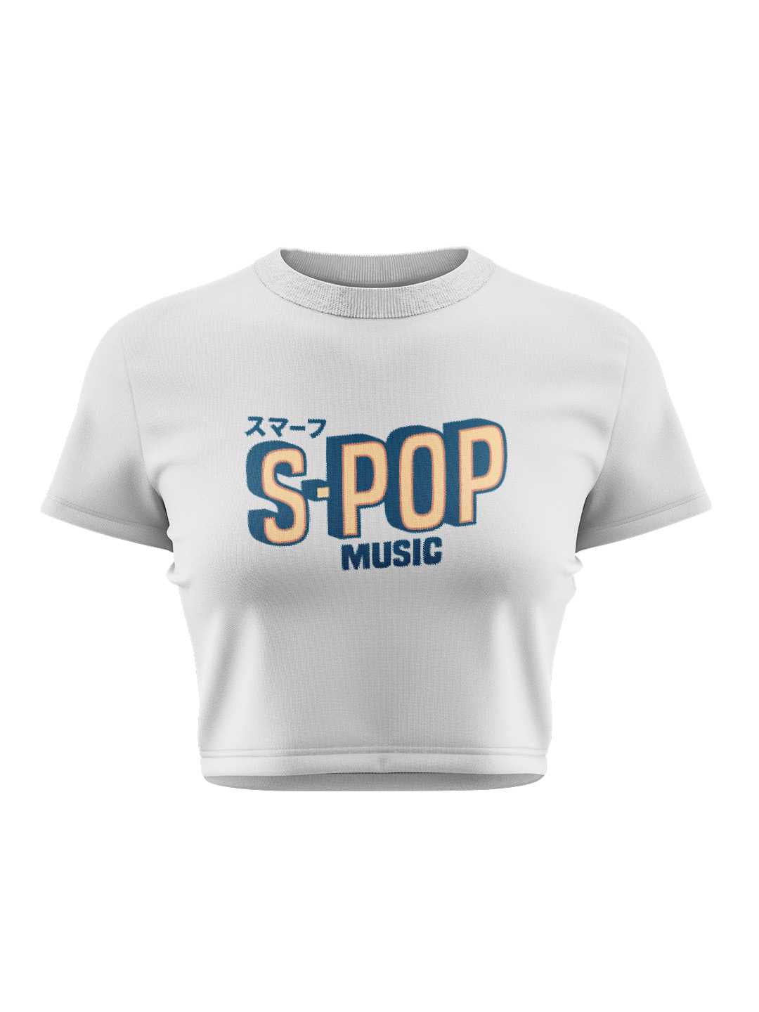 S-Pop Smurfs Graphic Baby Tee