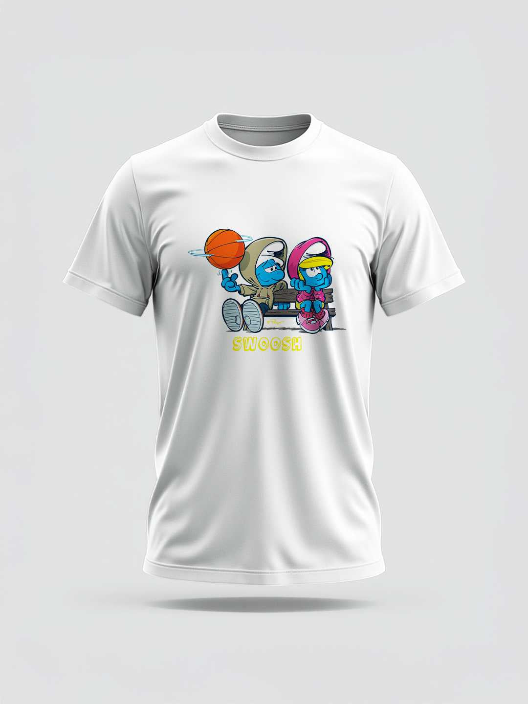 Swooosh Smurf Regular Graphic Tee