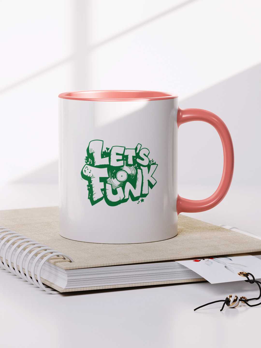 Let's Funk Music Ceramic Mug